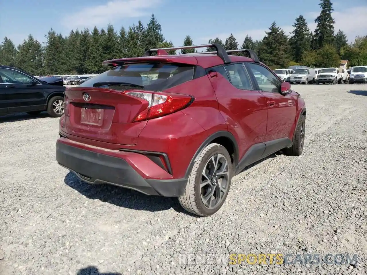 4 Photograph of a damaged car JTNKHMBX2K1025784 TOYOTA C-HR 2019