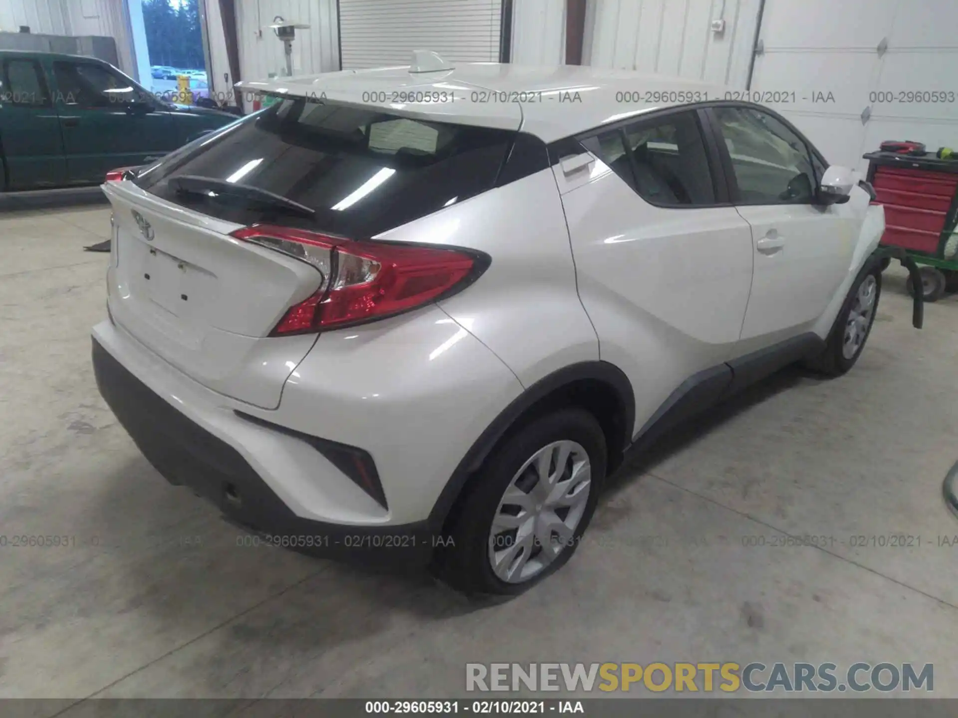 4 Photograph of a damaged car JTNKHMBX2K1026417 TOYOTA C-HR 2019