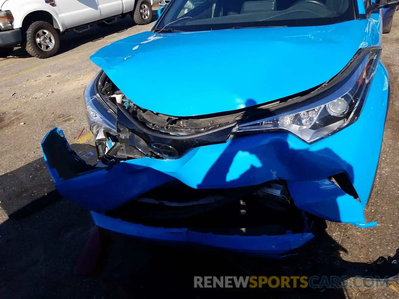 9 Photograph of a damaged car JTNKHMBX2K1027423 TOYOTA C-HR 2019