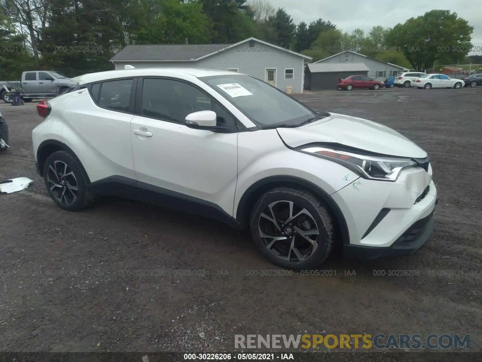 1 Photograph of a damaged car JTNKHMBX2K1027440 TOYOTA C-HR 2019