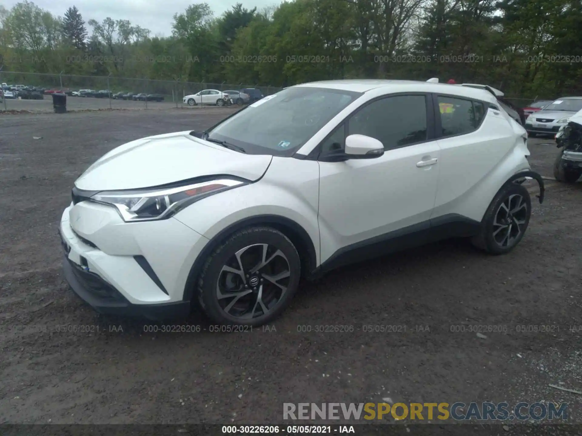 2 Photograph of a damaged car JTNKHMBX2K1027440 TOYOTA C-HR 2019