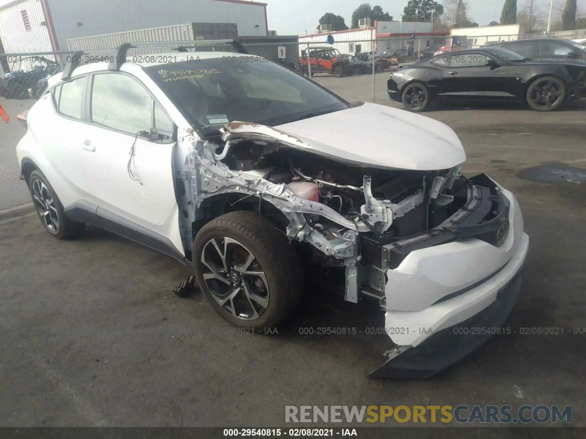 1 Photograph of a damaged car JTNKHMBX2K1030015 TOYOTA C-HR 2019