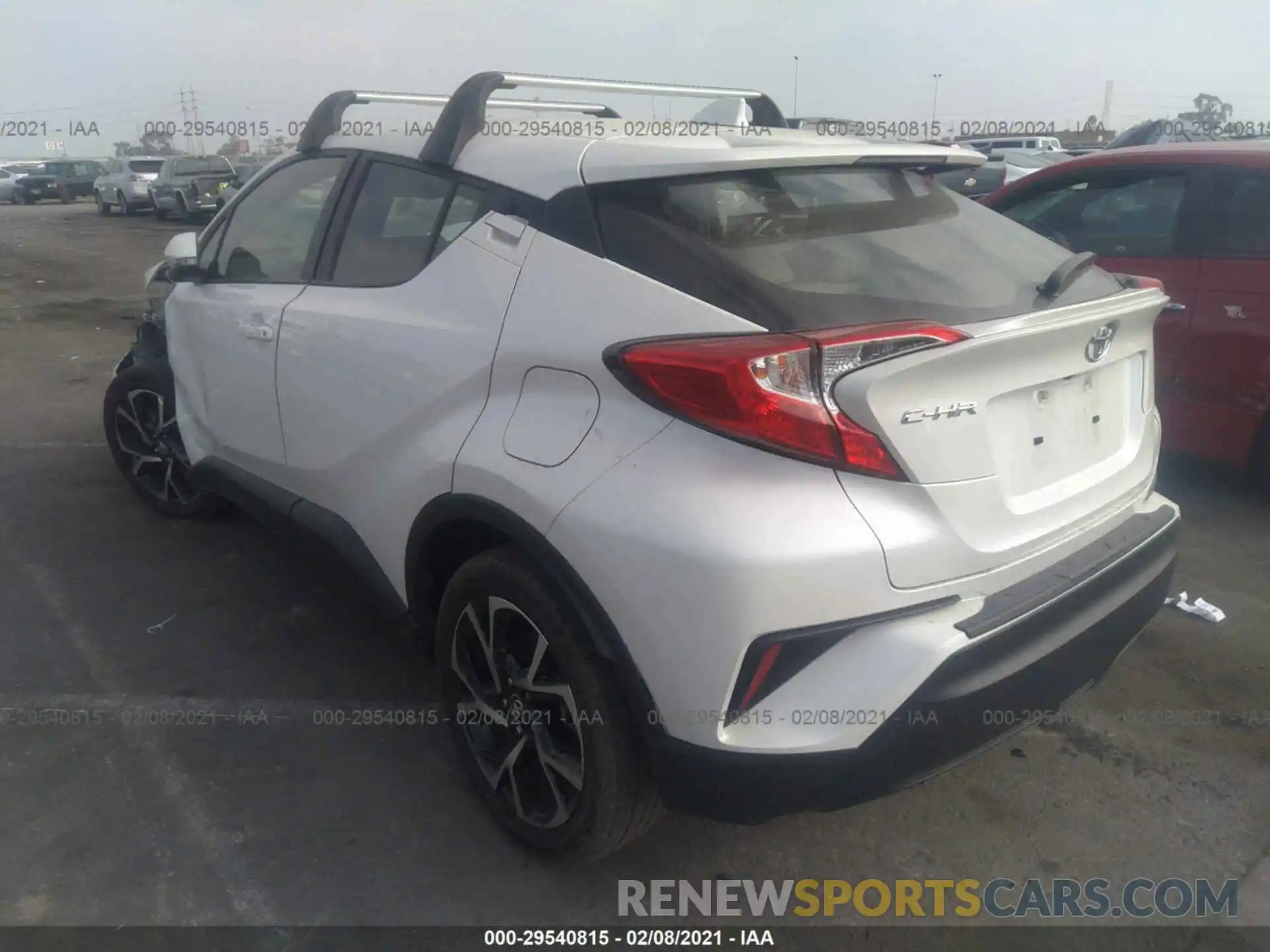 3 Photograph of a damaged car JTNKHMBX2K1030015 TOYOTA C-HR 2019