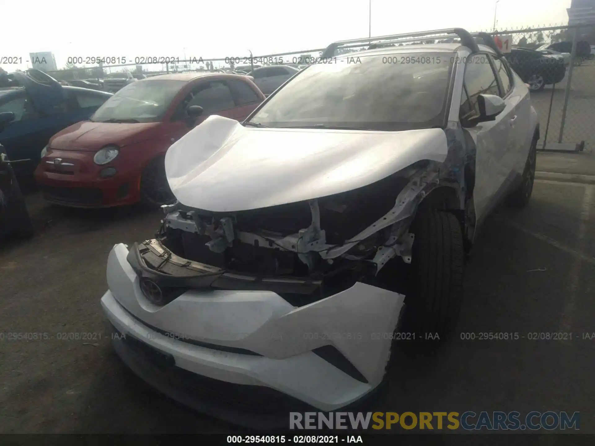 6 Photograph of a damaged car JTNKHMBX2K1030015 TOYOTA C-HR 2019