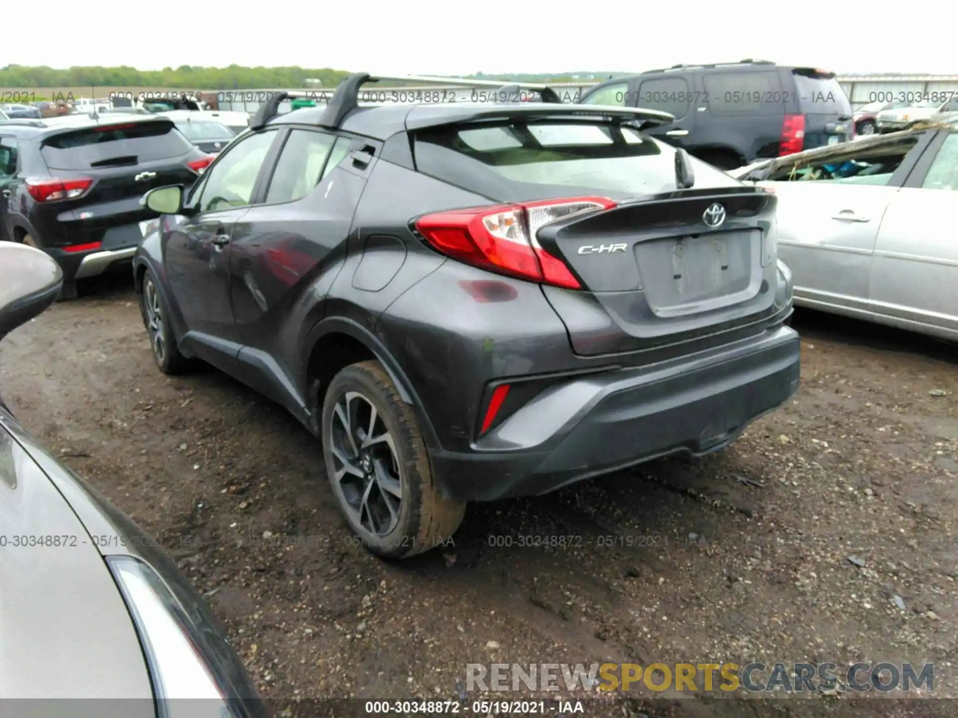 3 Photograph of a damaged car JTNKHMBX2K1030323 TOYOTA C-HR 2019