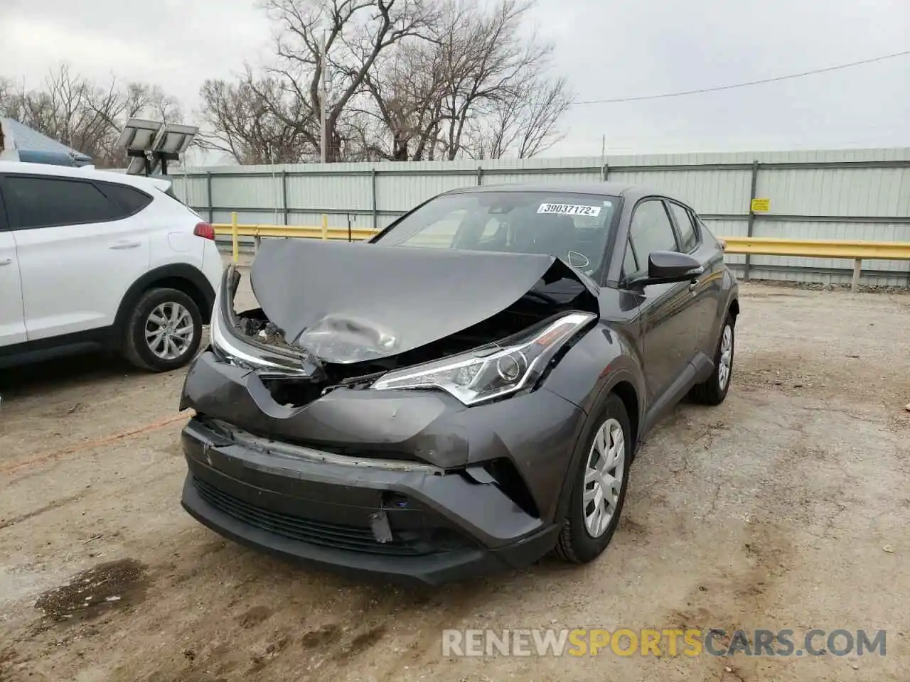 2 Photograph of a damaged car JTNKHMBX2K1030788 TOYOTA C-HR 2019