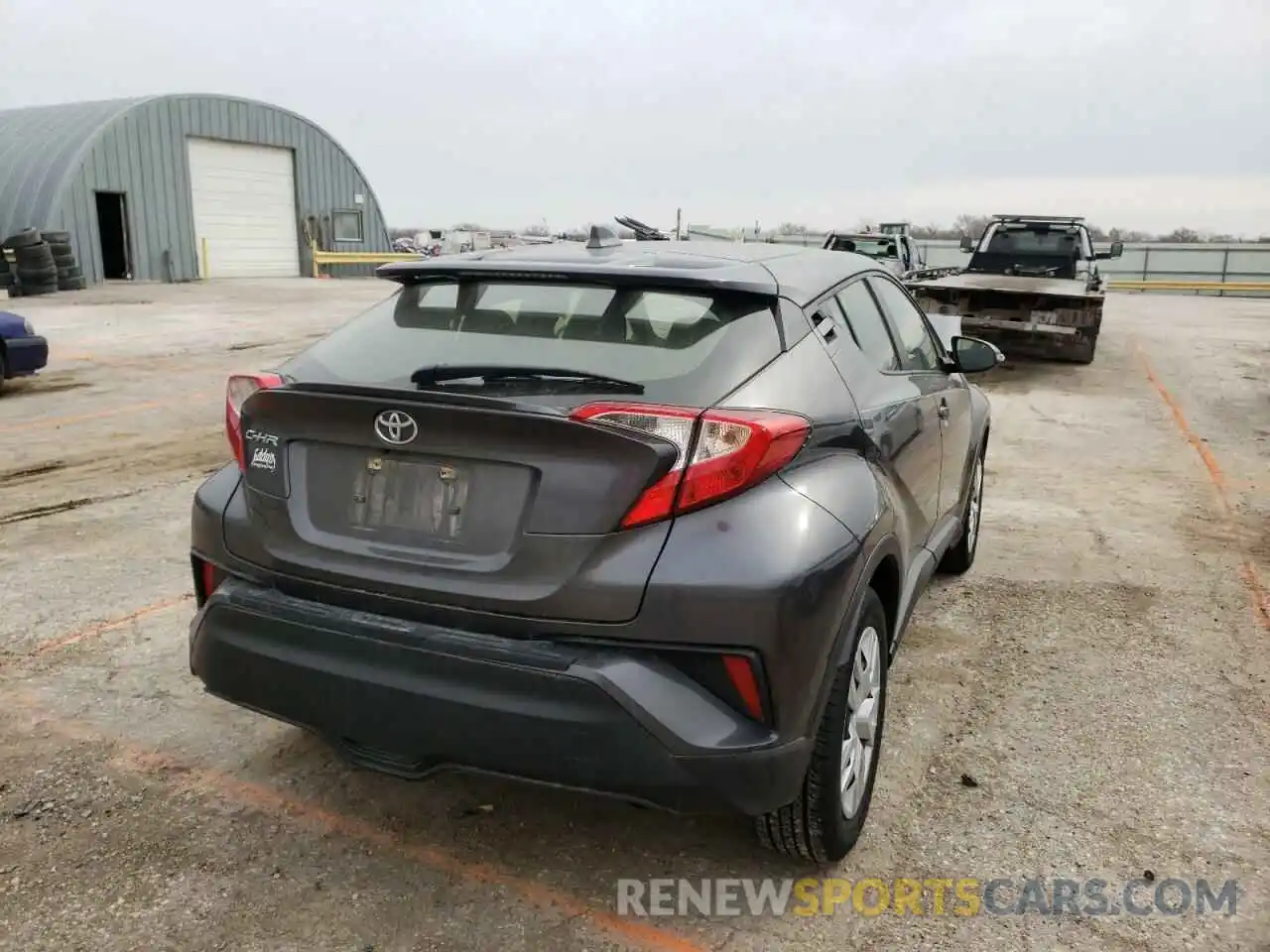 4 Photograph of a damaged car JTNKHMBX2K1030788 TOYOTA C-HR 2019