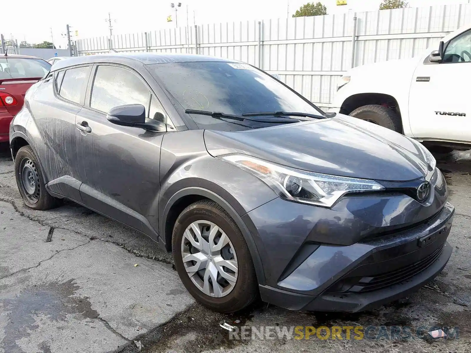 1 Photograph of a damaged car JTNKHMBX2K1030855 TOYOTA C-HR 2019