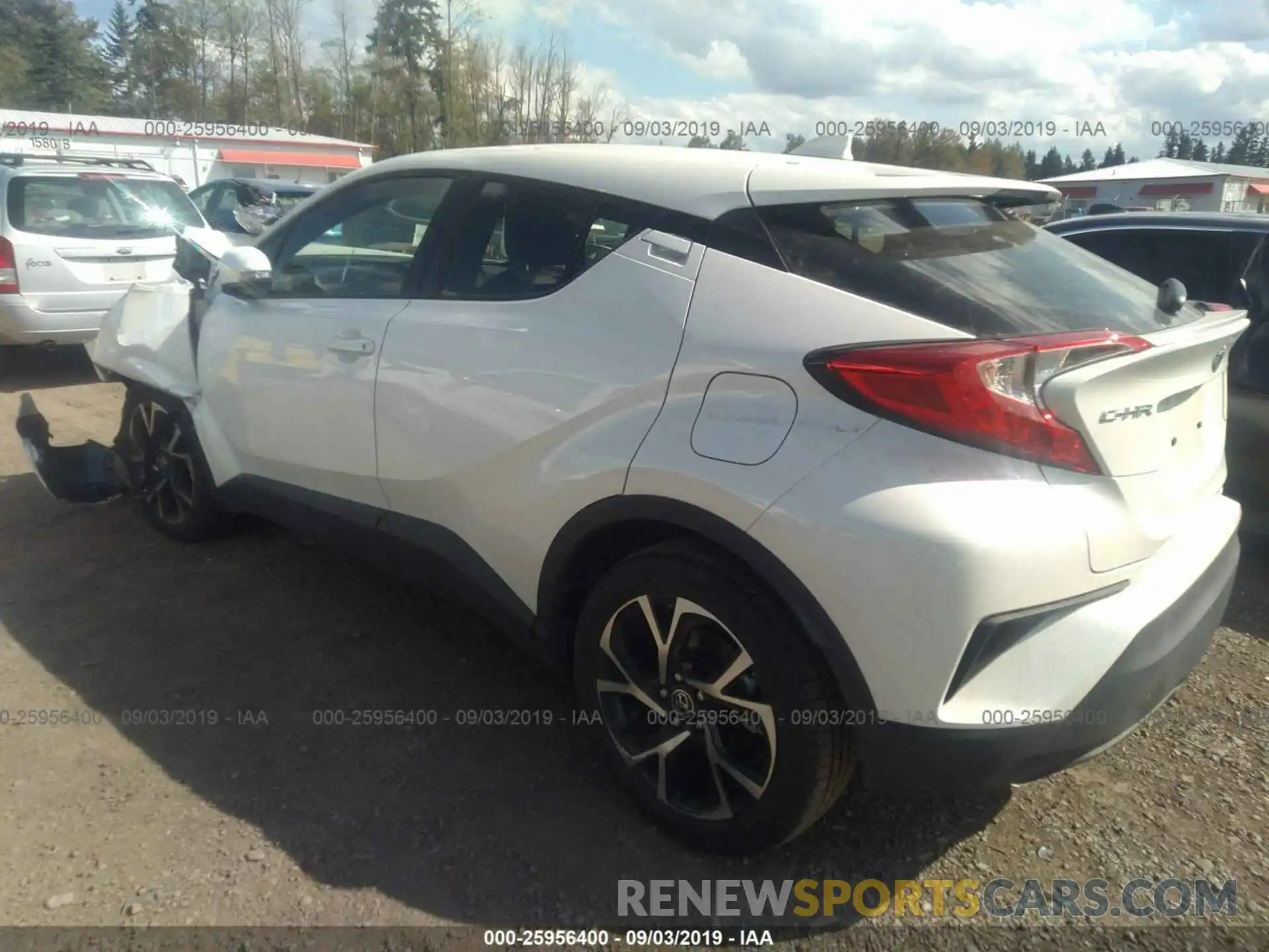 3 Photograph of a damaged car JTNKHMBX2K1031164 TOYOTA C-HR 2019