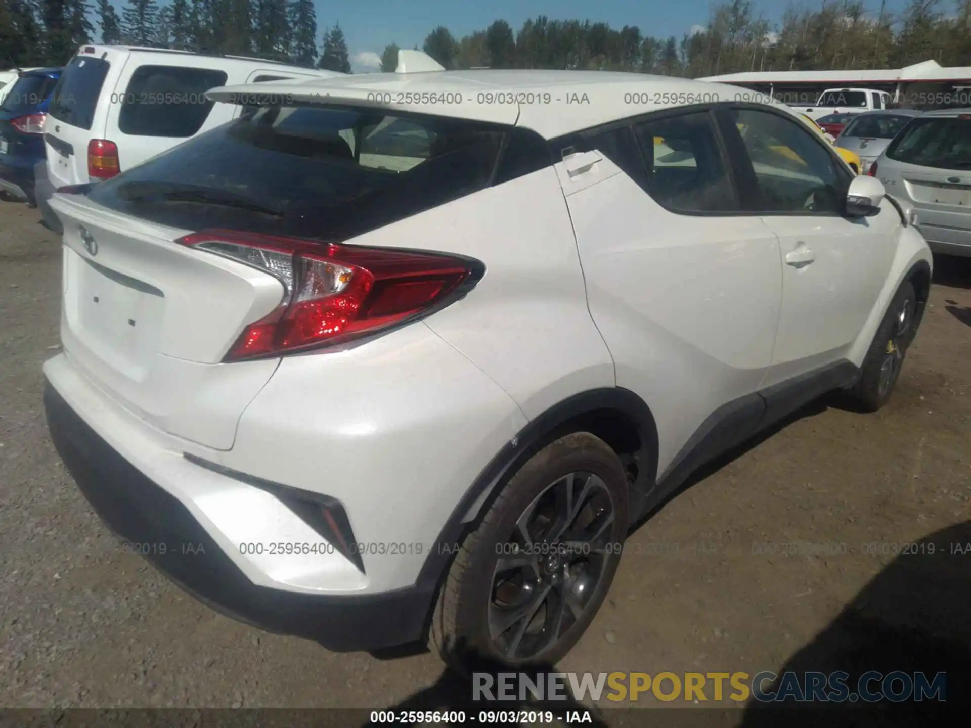 4 Photograph of a damaged car JTNKHMBX2K1031164 TOYOTA C-HR 2019