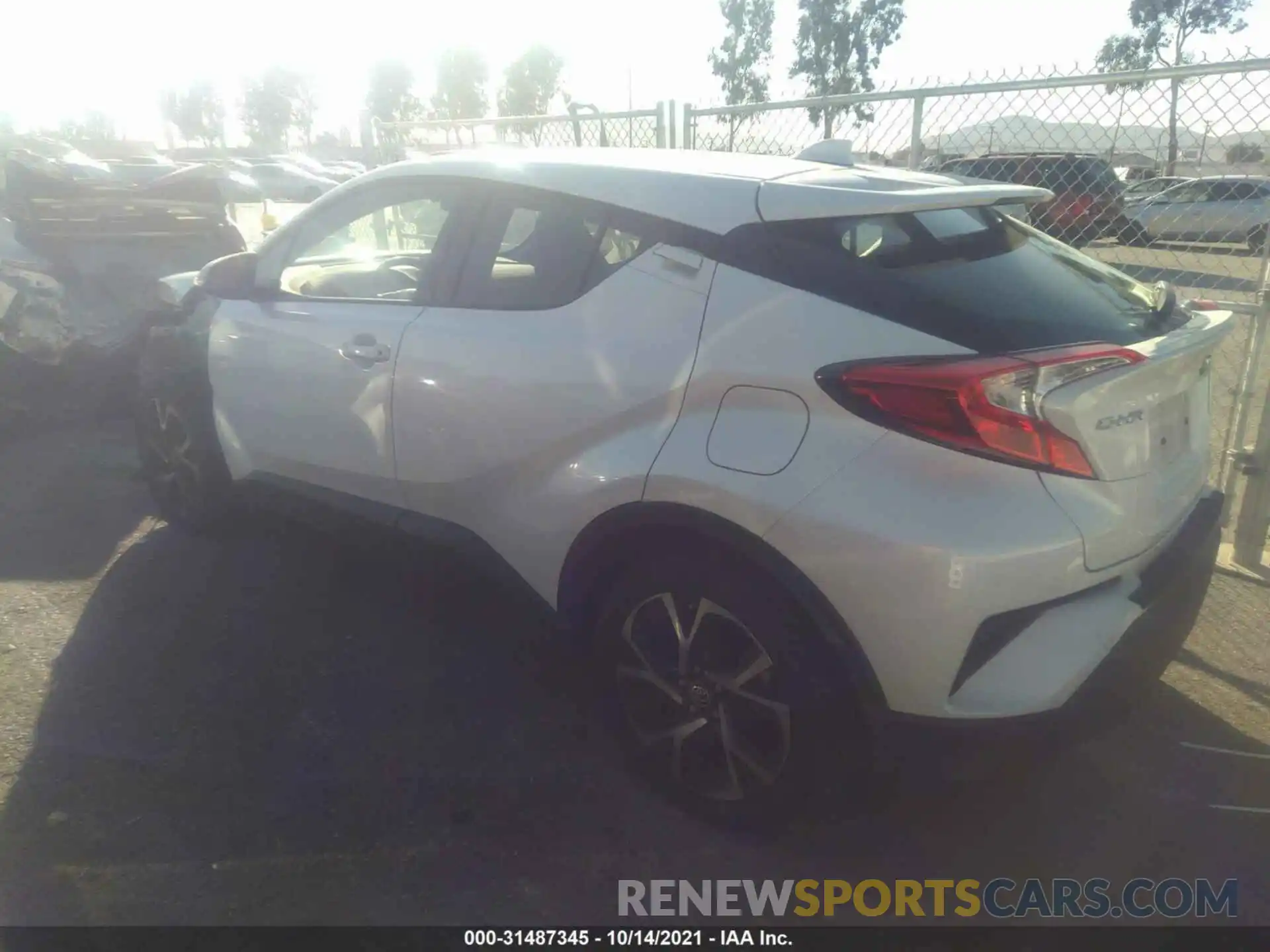 3 Photograph of a damaged car JTNKHMBX2K1031469 TOYOTA C-HR 2019