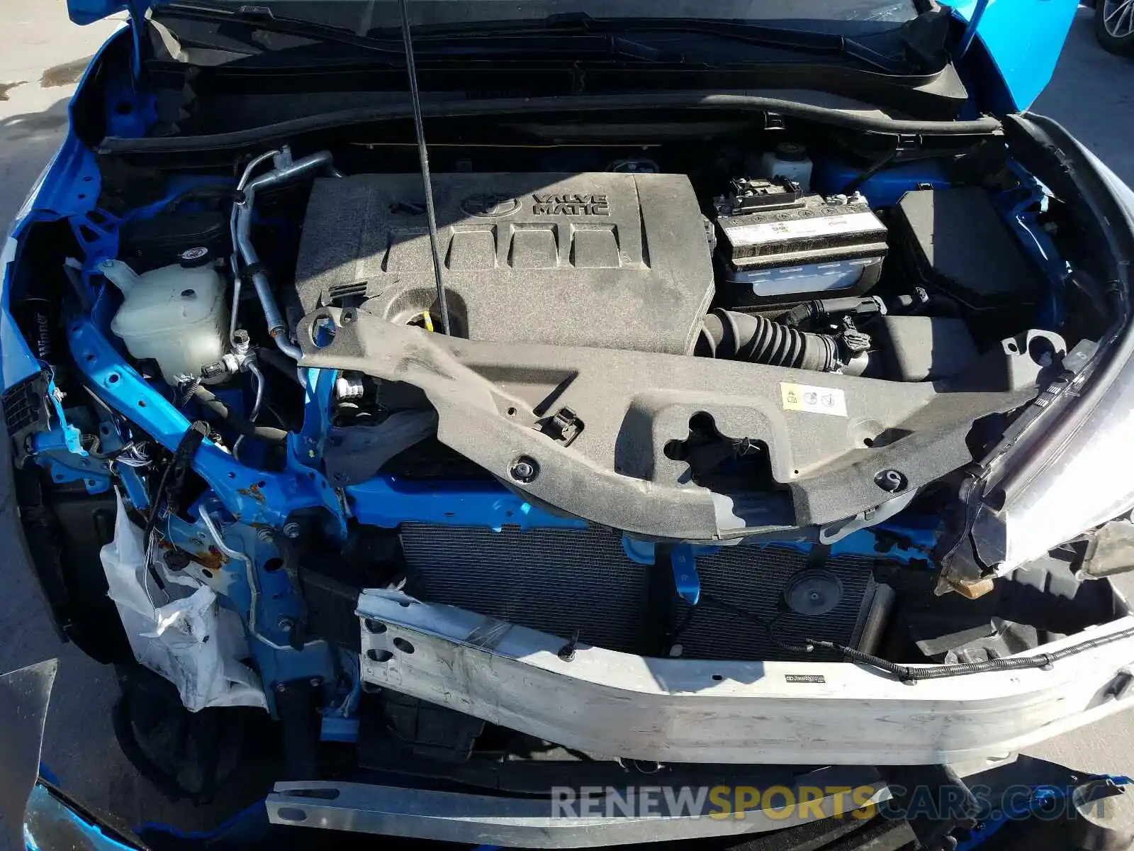 7 Photograph of a damaged car JTNKHMBX2K1031696 TOYOTA C-HR 2019