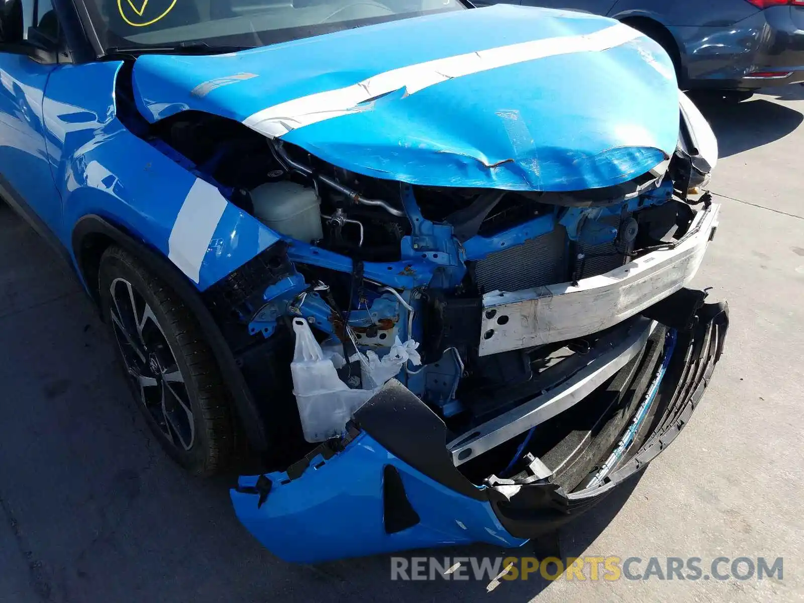 9 Photograph of a damaged car JTNKHMBX2K1031696 TOYOTA C-HR 2019