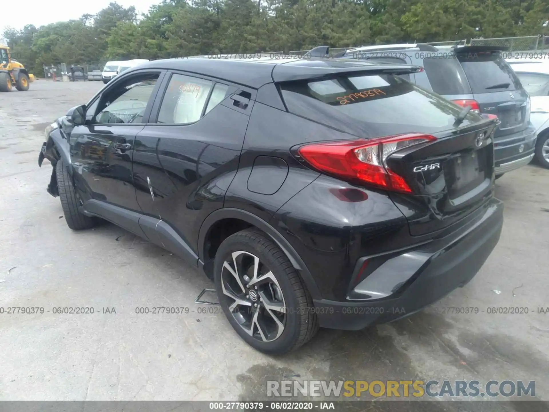 3 Photograph of a damaged car JTNKHMBX2K1032718 TOYOTA C-HR 2019