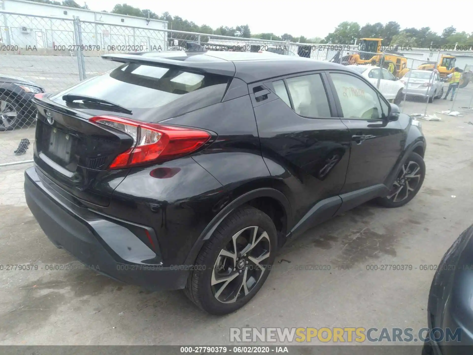 4 Photograph of a damaged car JTNKHMBX2K1032718 TOYOTA C-HR 2019