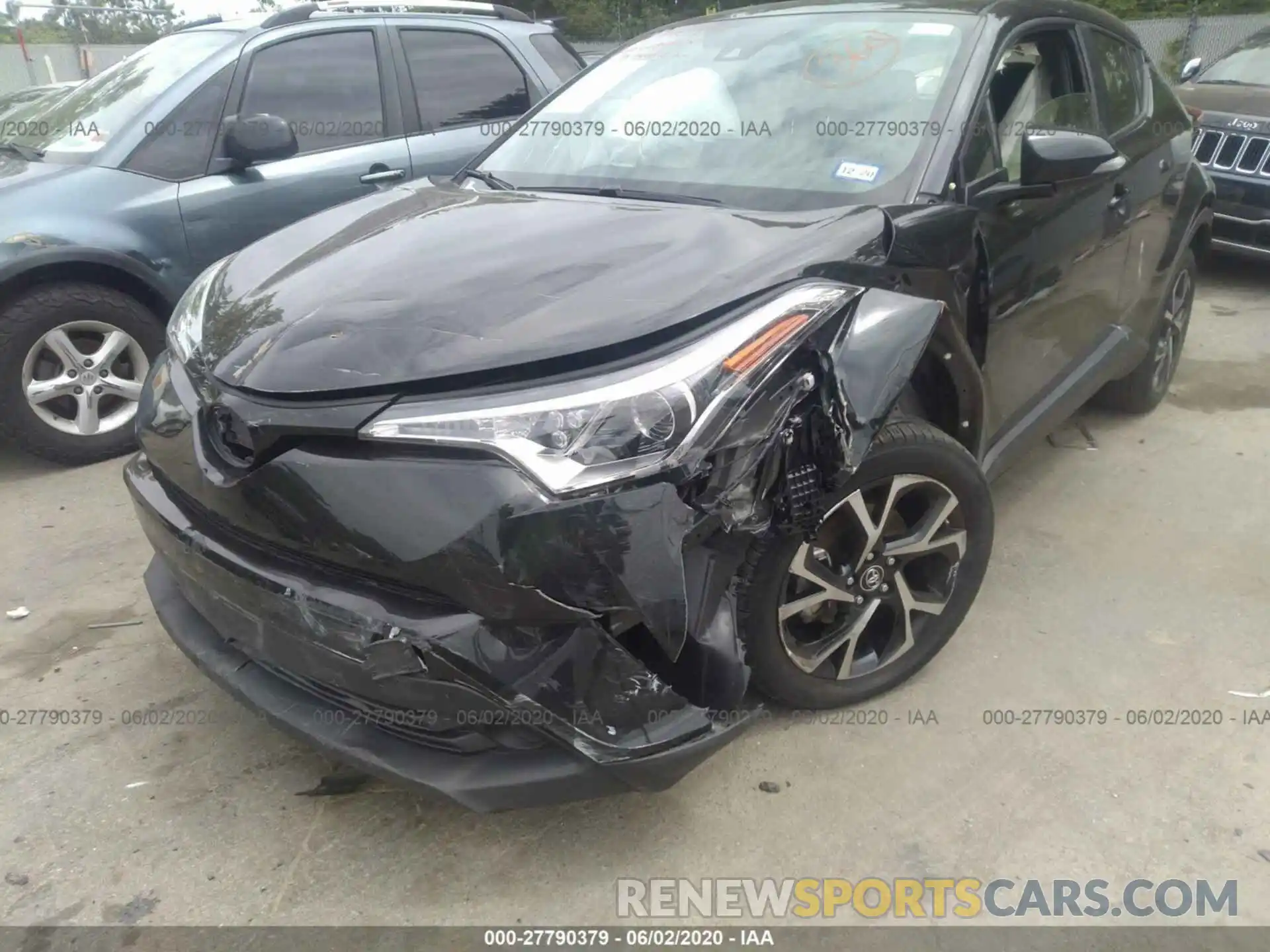 6 Photograph of a damaged car JTNKHMBX2K1032718 TOYOTA C-HR 2019