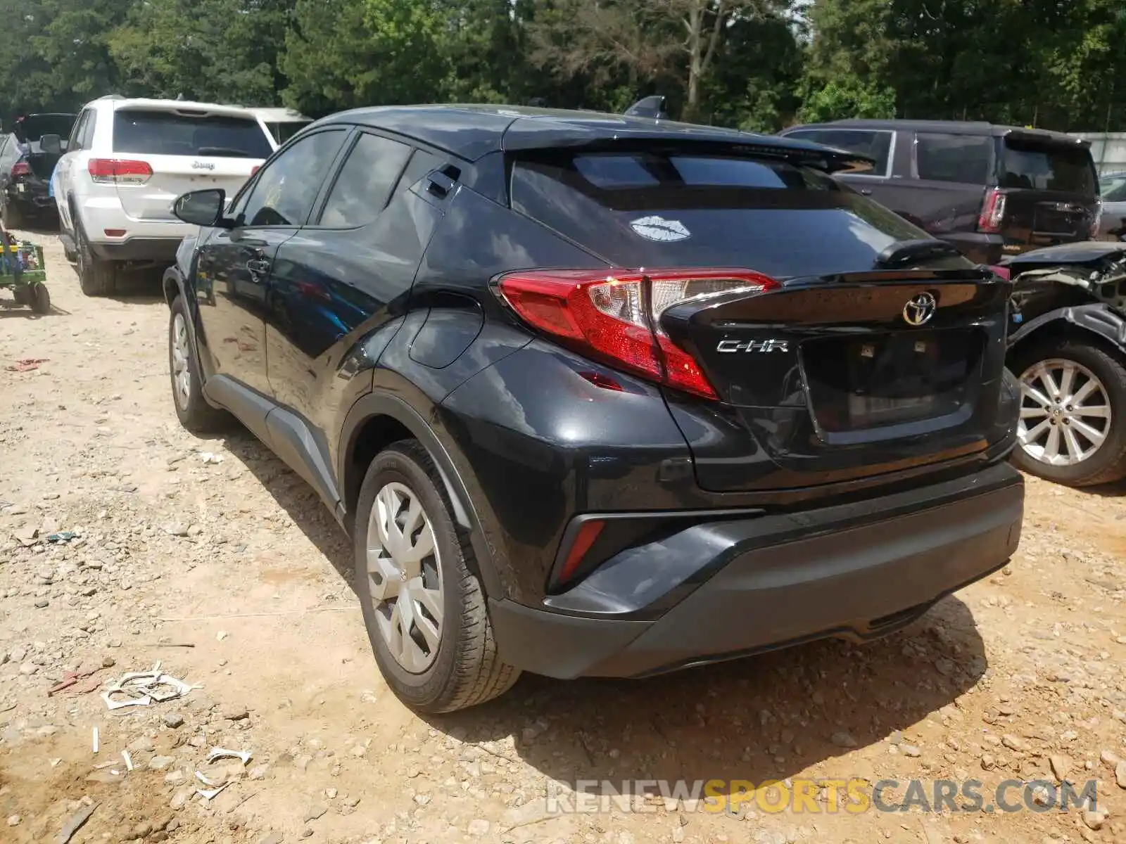 3 Photograph of a damaged car JTNKHMBX2K1033044 TOYOTA C-HR 2019