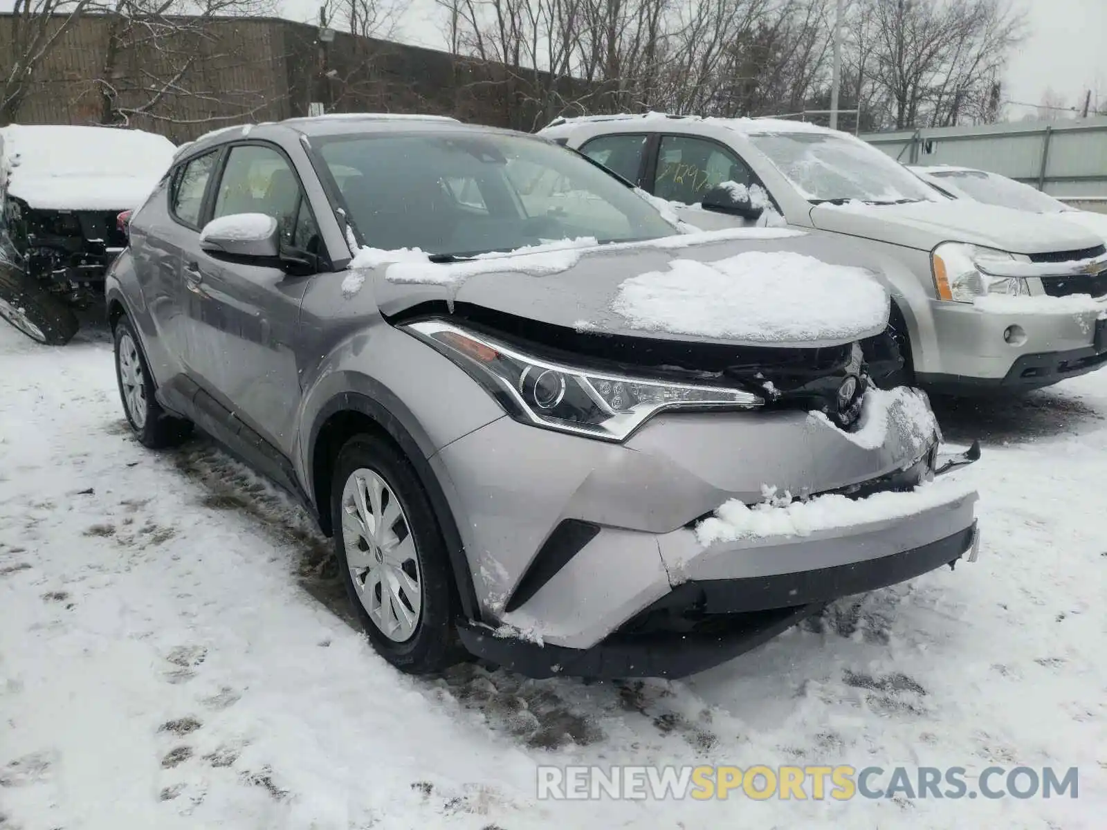 1 Photograph of a damaged car JTNKHMBX2K1033089 TOYOTA C-HR 2019