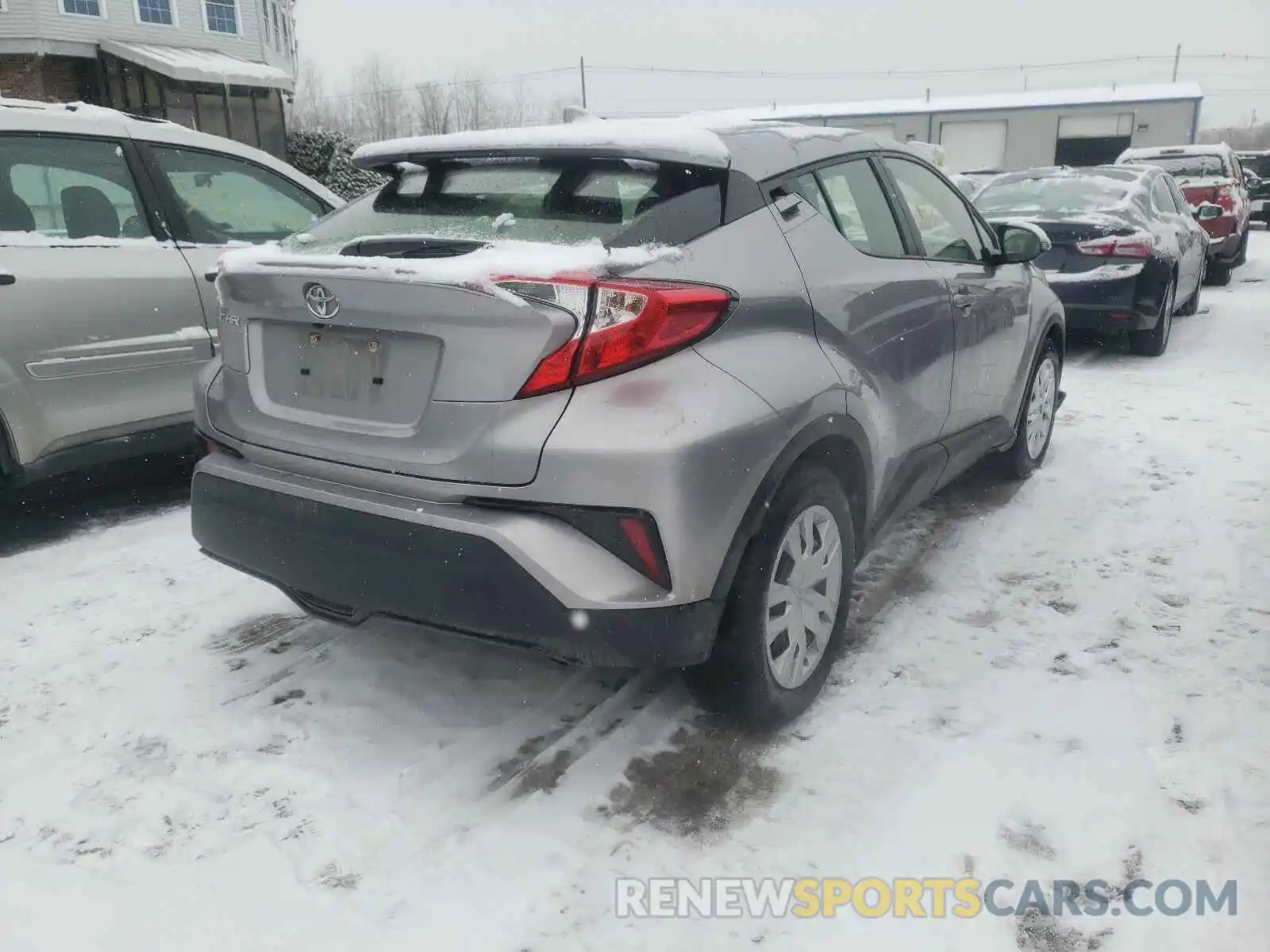 4 Photograph of a damaged car JTNKHMBX2K1033089 TOYOTA C-HR 2019