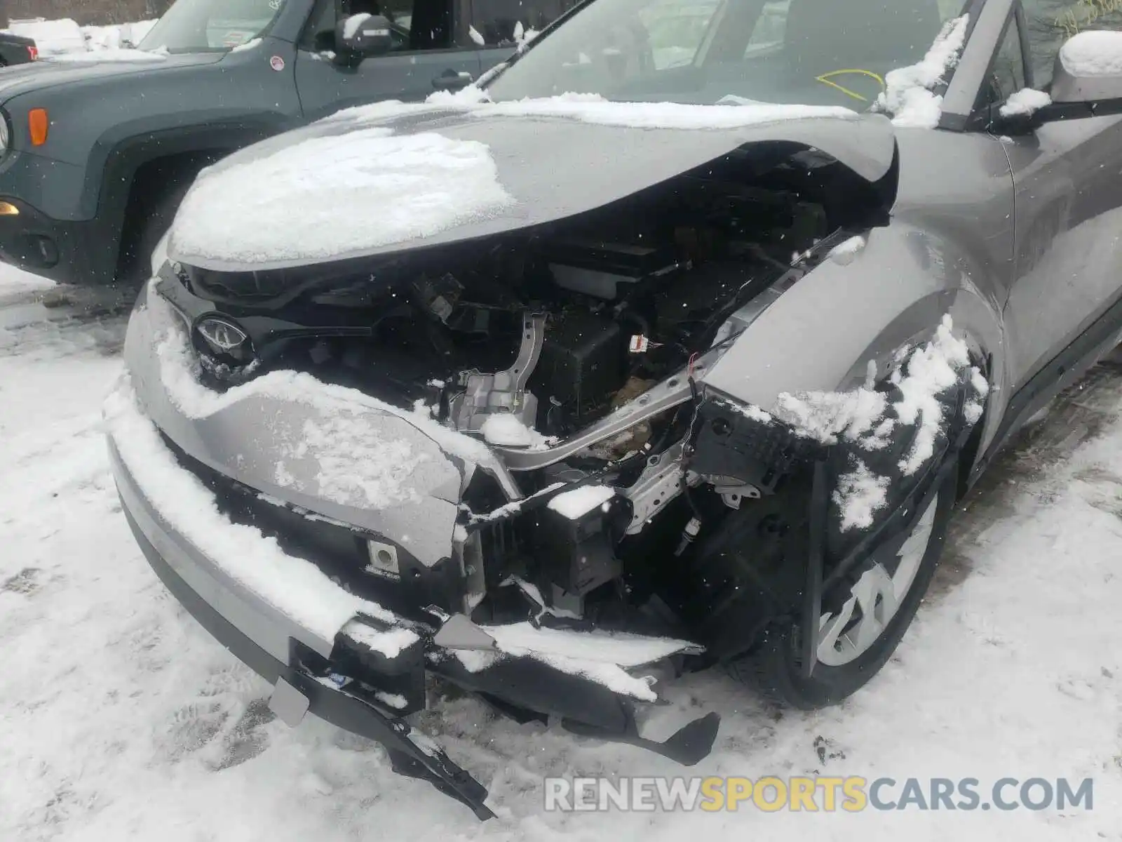 9 Photograph of a damaged car JTNKHMBX2K1033089 TOYOTA C-HR 2019