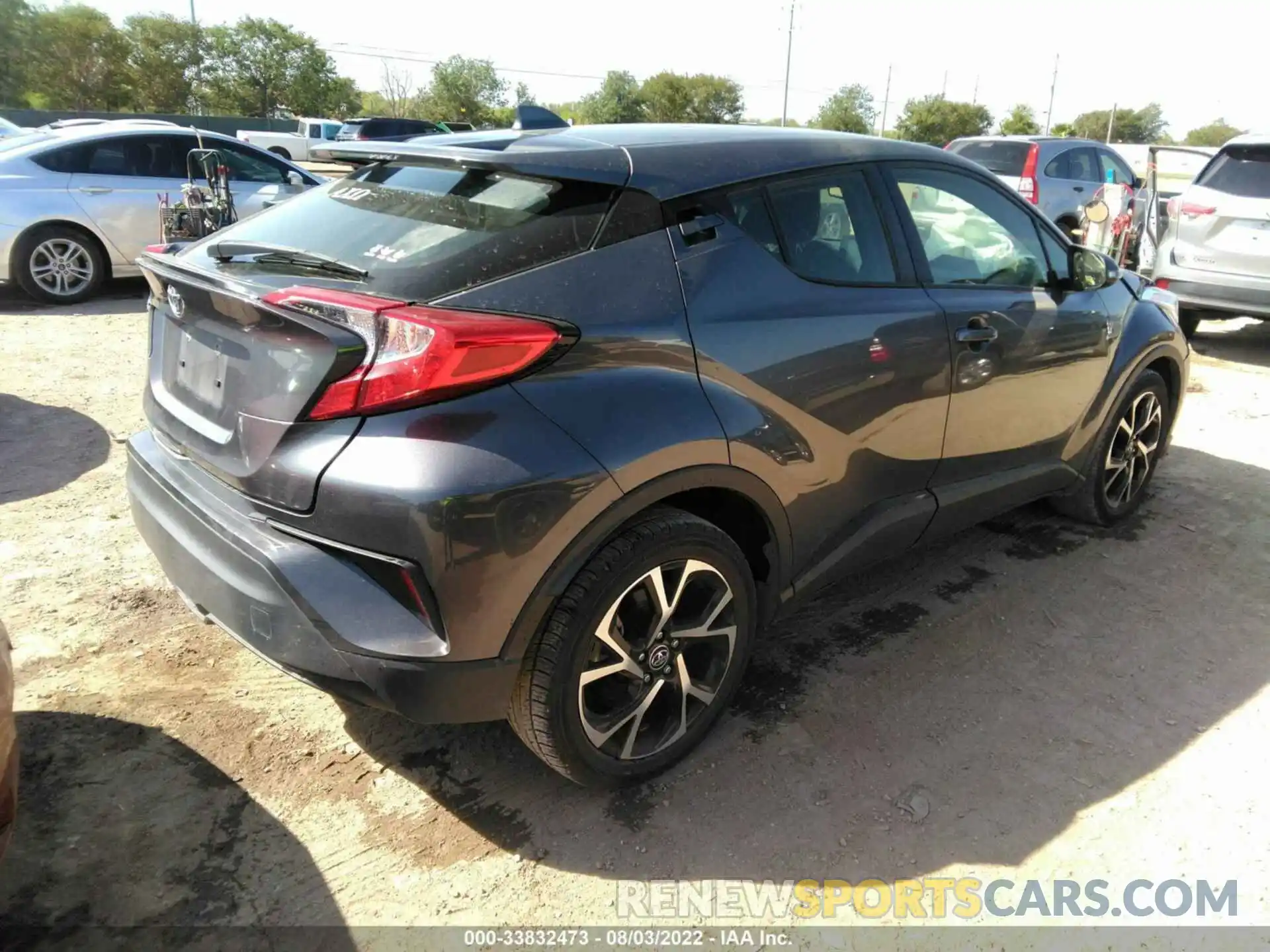 4 Photograph of a damaged car JTNKHMBX2K1033111 TOYOTA C-HR 2019