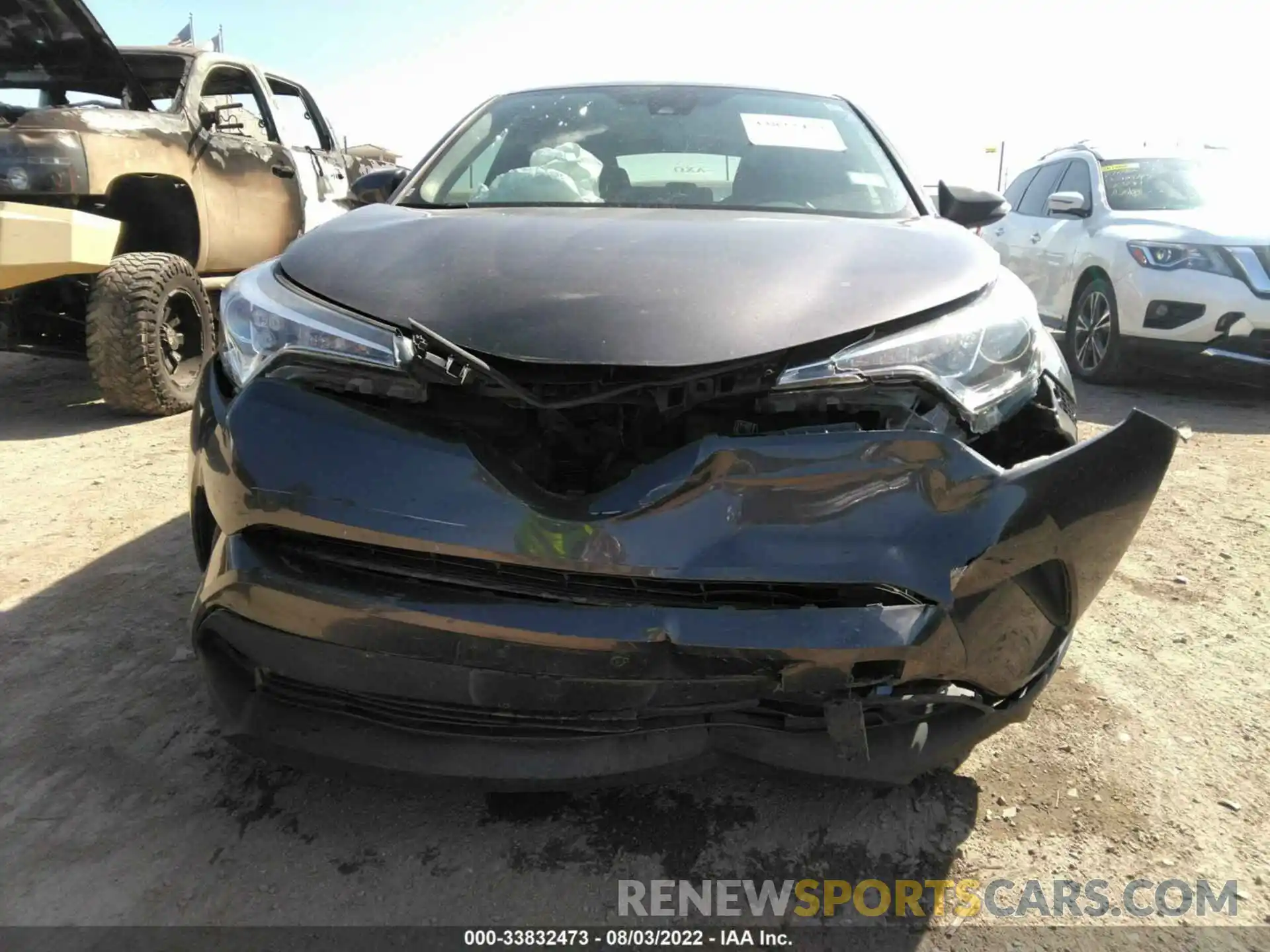 6 Photograph of a damaged car JTNKHMBX2K1033111 TOYOTA C-HR 2019