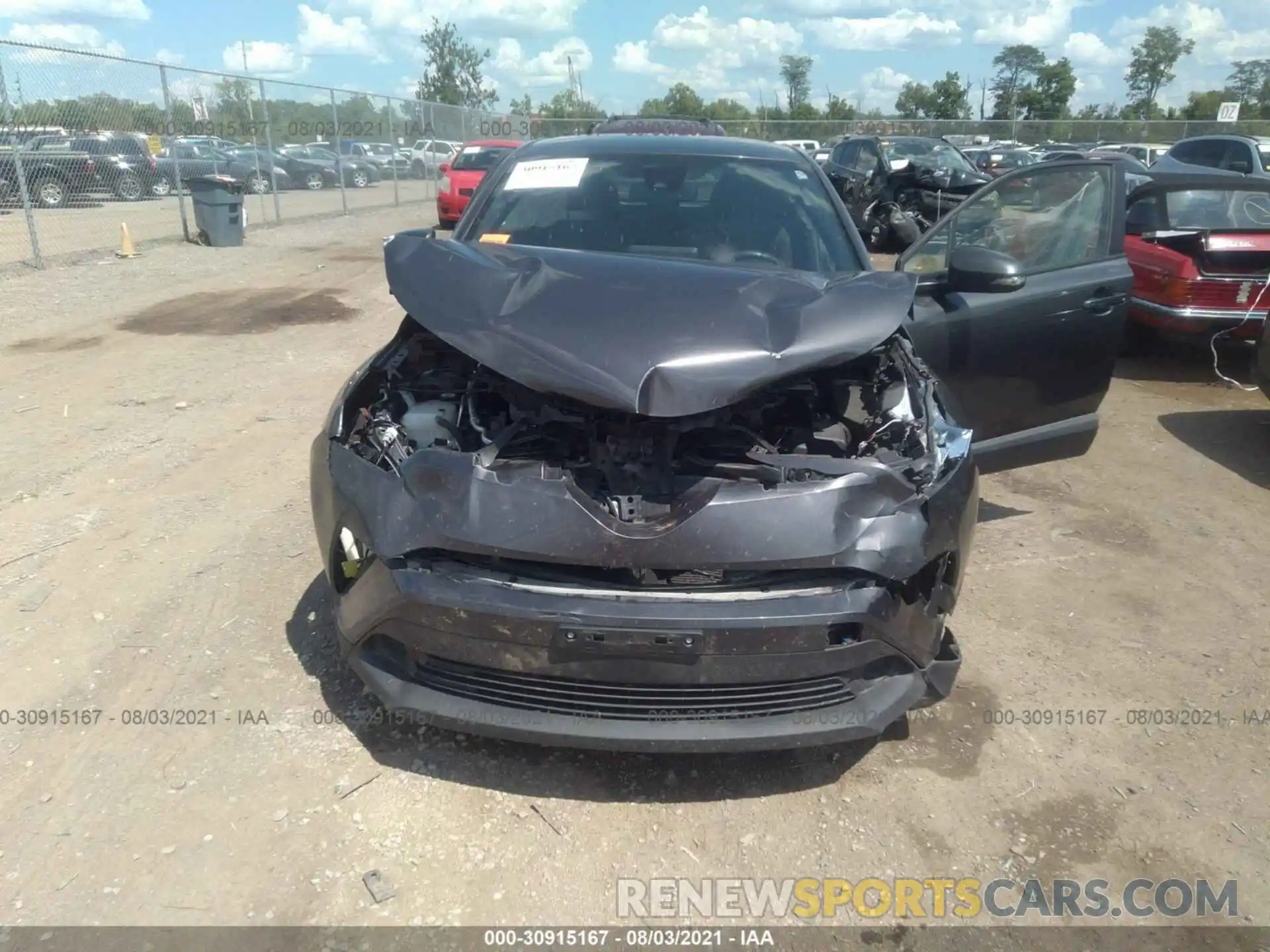 7 Photograph of a damaged car JTNKHMBX2K1033626 TOYOTA C-HR 2019