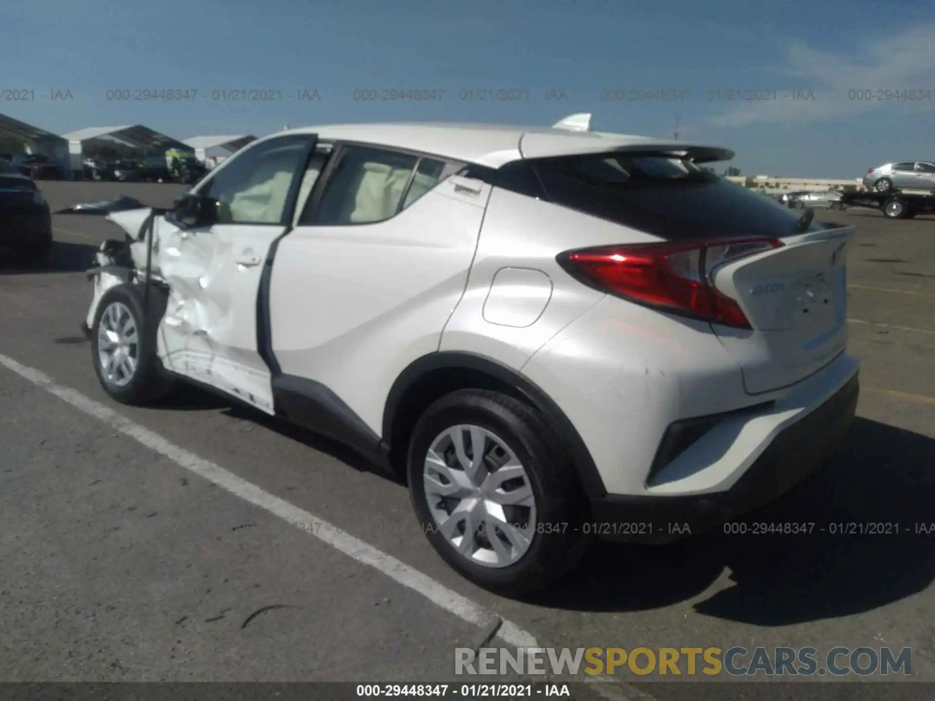 3 Photograph of a damaged car JTNKHMBX2K1034226 TOYOTA C-HR 2019