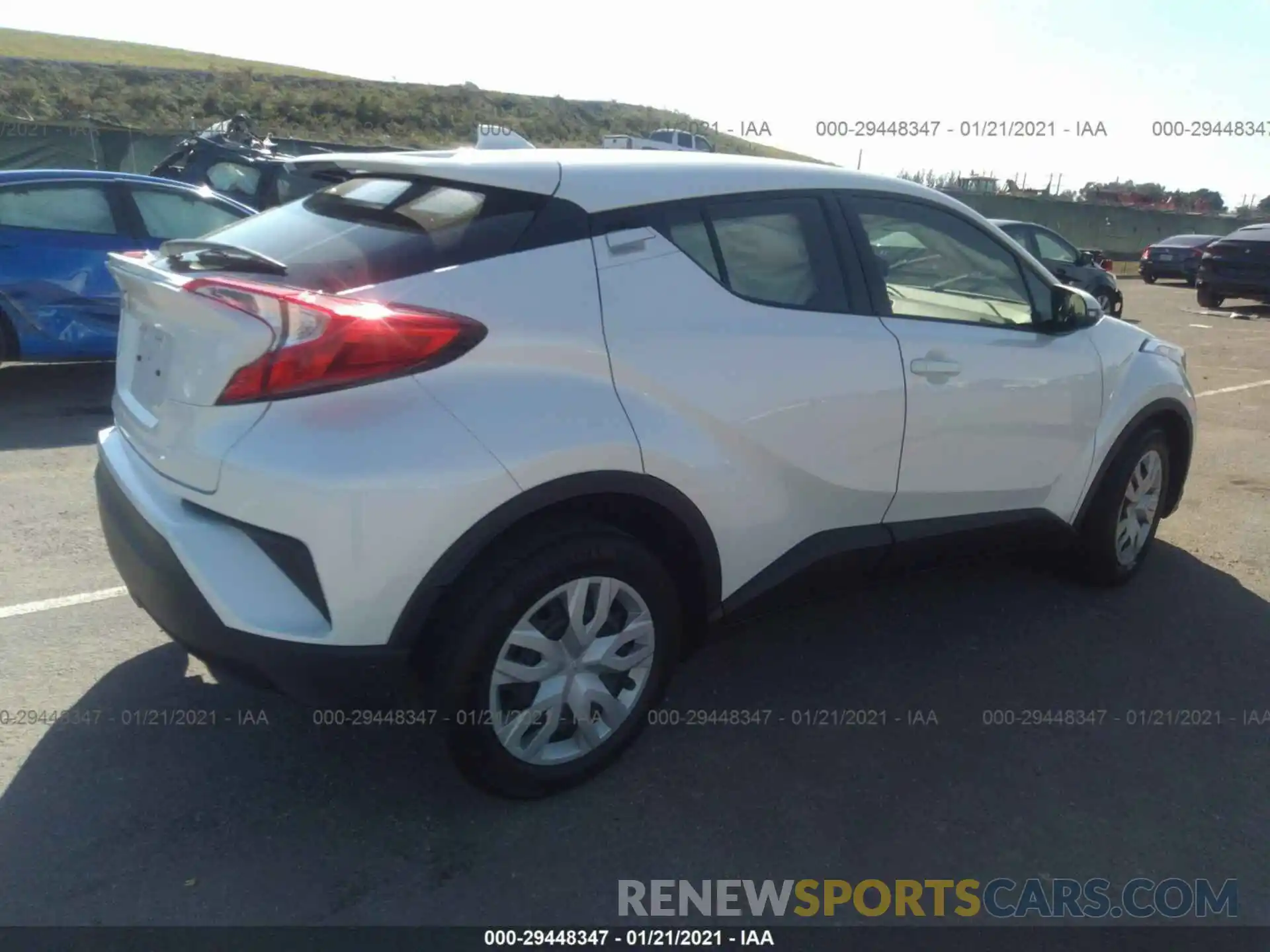 4 Photograph of a damaged car JTNKHMBX2K1034226 TOYOTA C-HR 2019