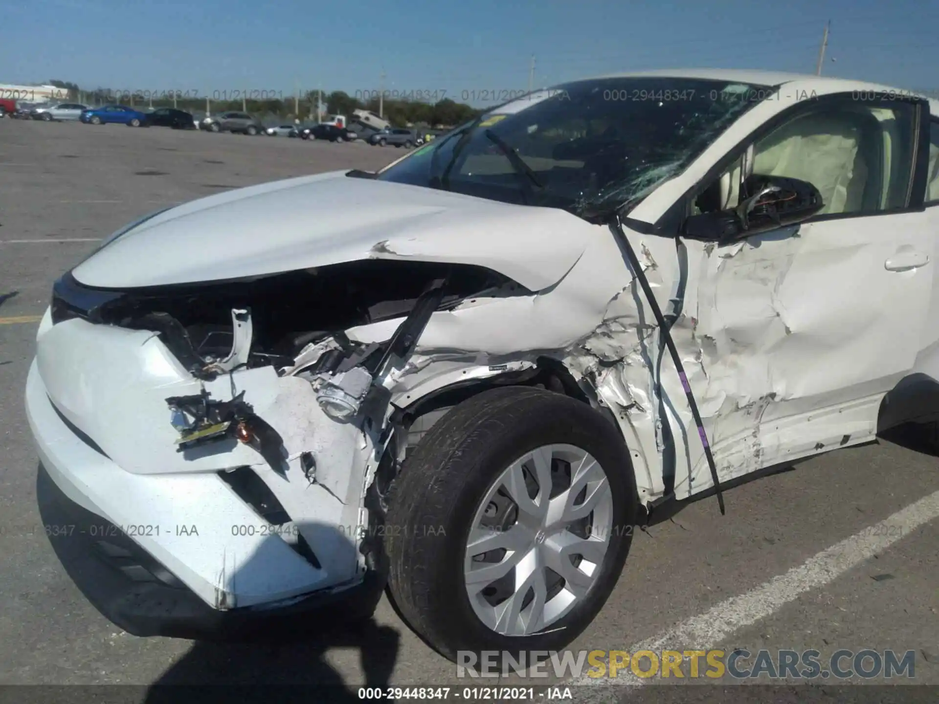 6 Photograph of a damaged car JTNKHMBX2K1034226 TOYOTA C-HR 2019