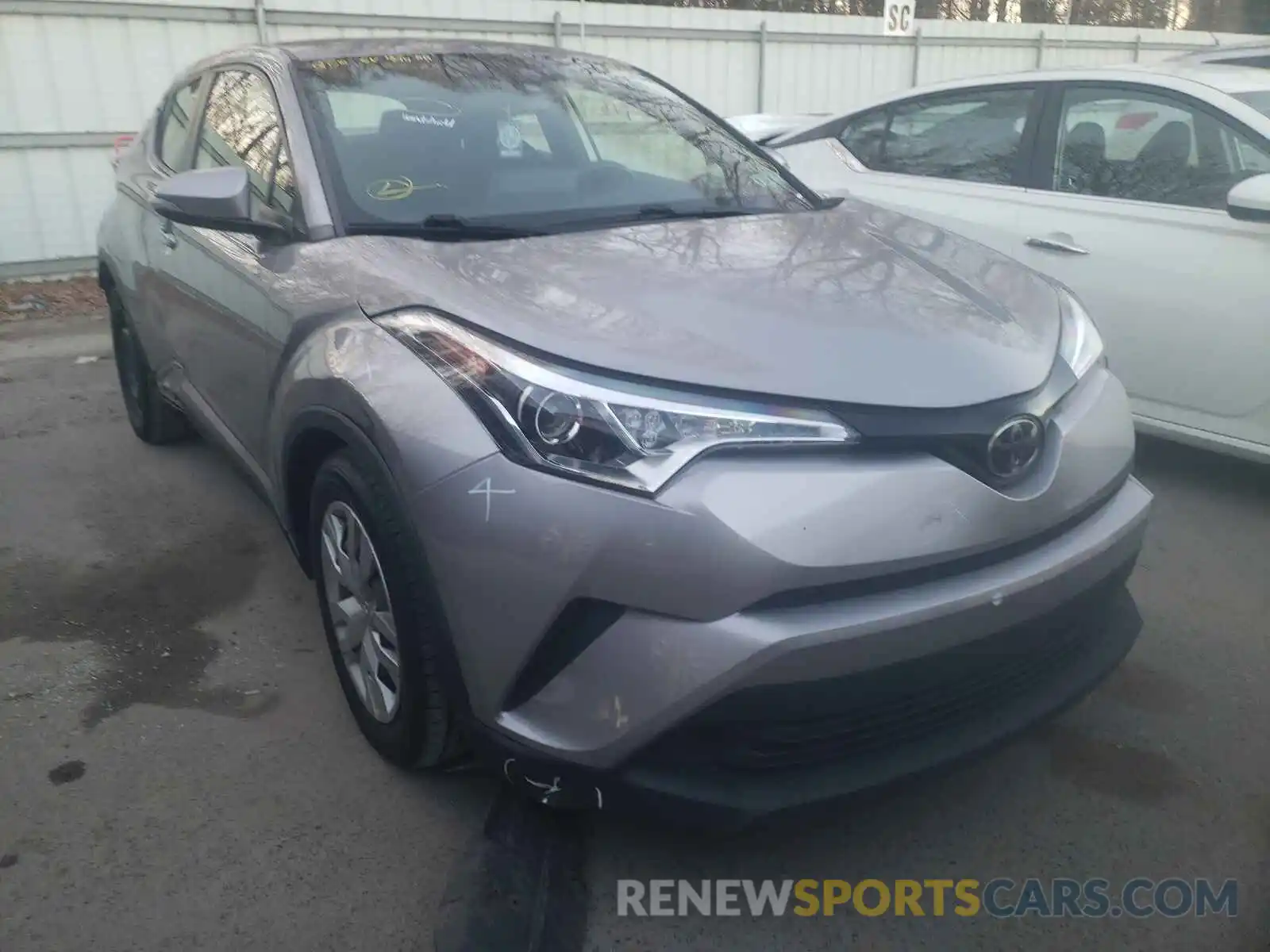 1 Photograph of a damaged car JTNKHMBX2K1035358 TOYOTA C-HR 2019