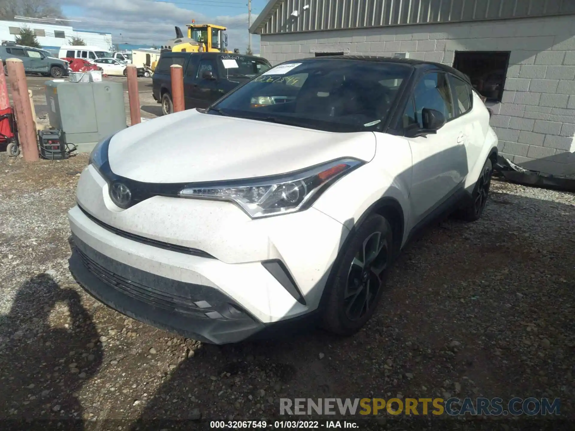 2 Photograph of a damaged car JTNKHMBX2K1035490 TOYOTA C-HR 2019