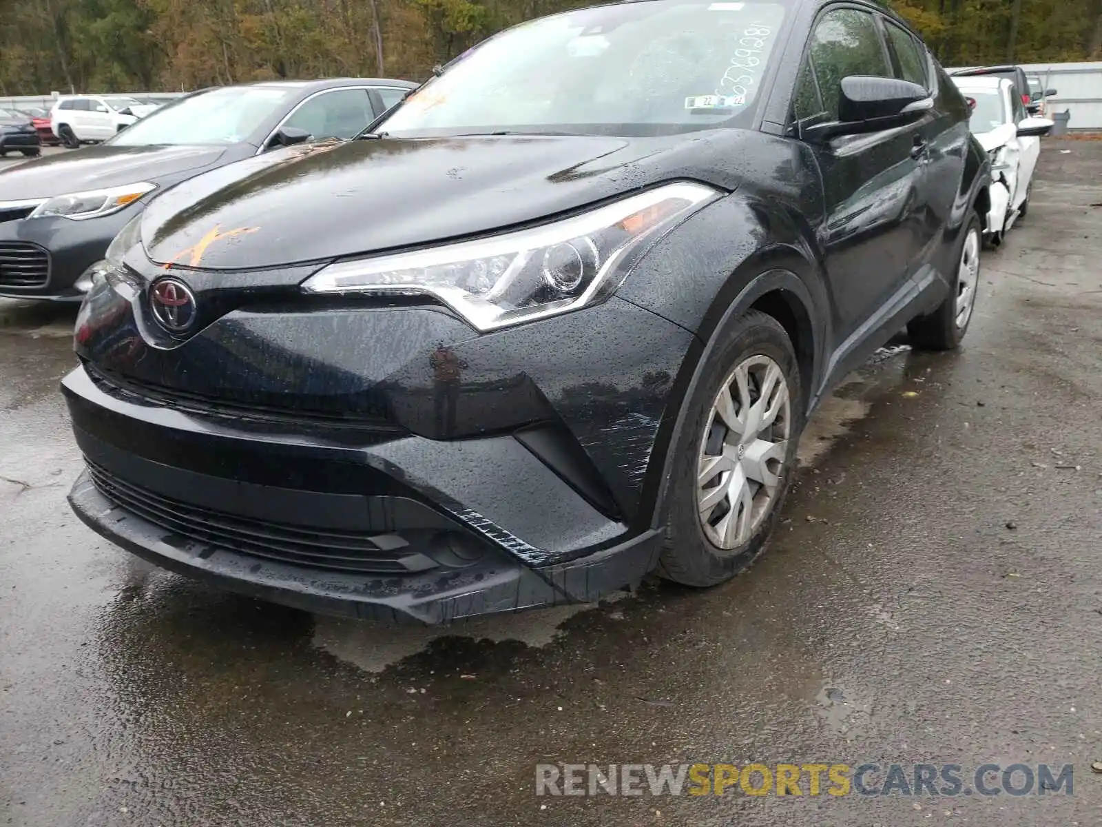 2 Photograph of a damaged car JTNKHMBX2K1035618 TOYOTA C-HR 2019