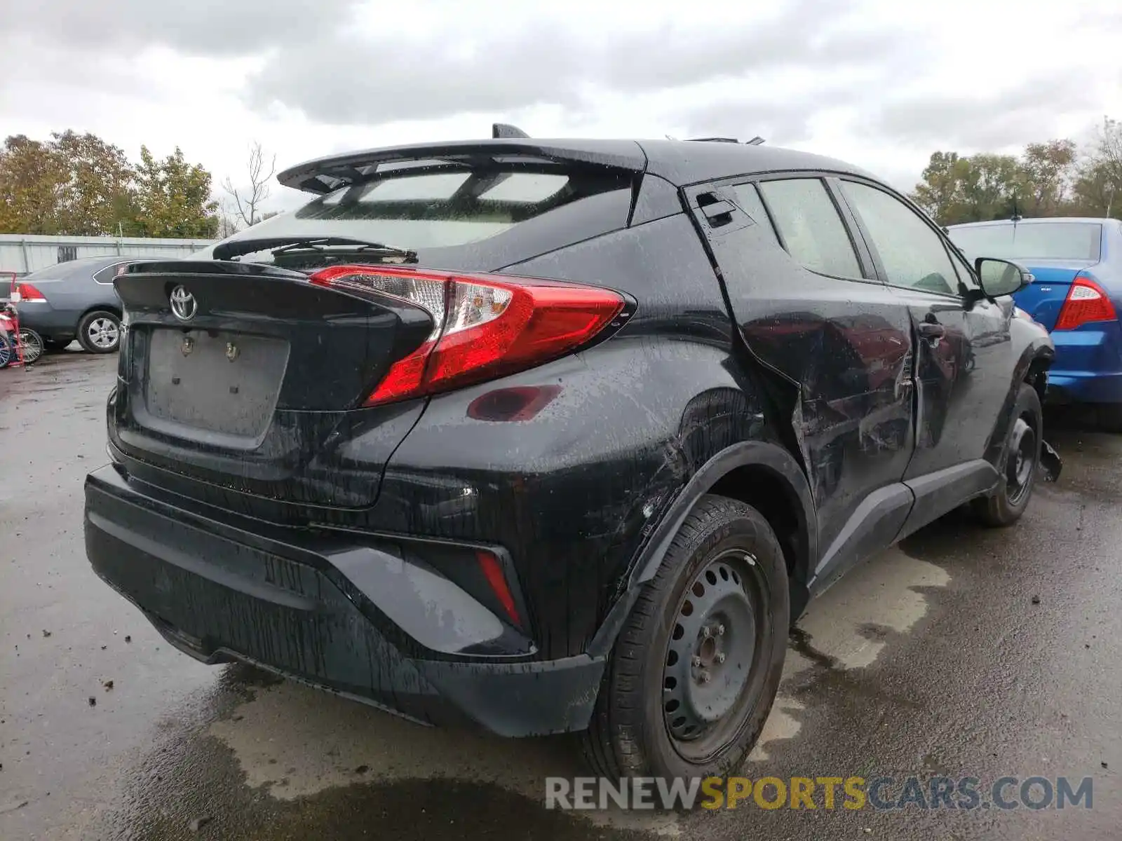 4 Photograph of a damaged car JTNKHMBX2K1035618 TOYOTA C-HR 2019