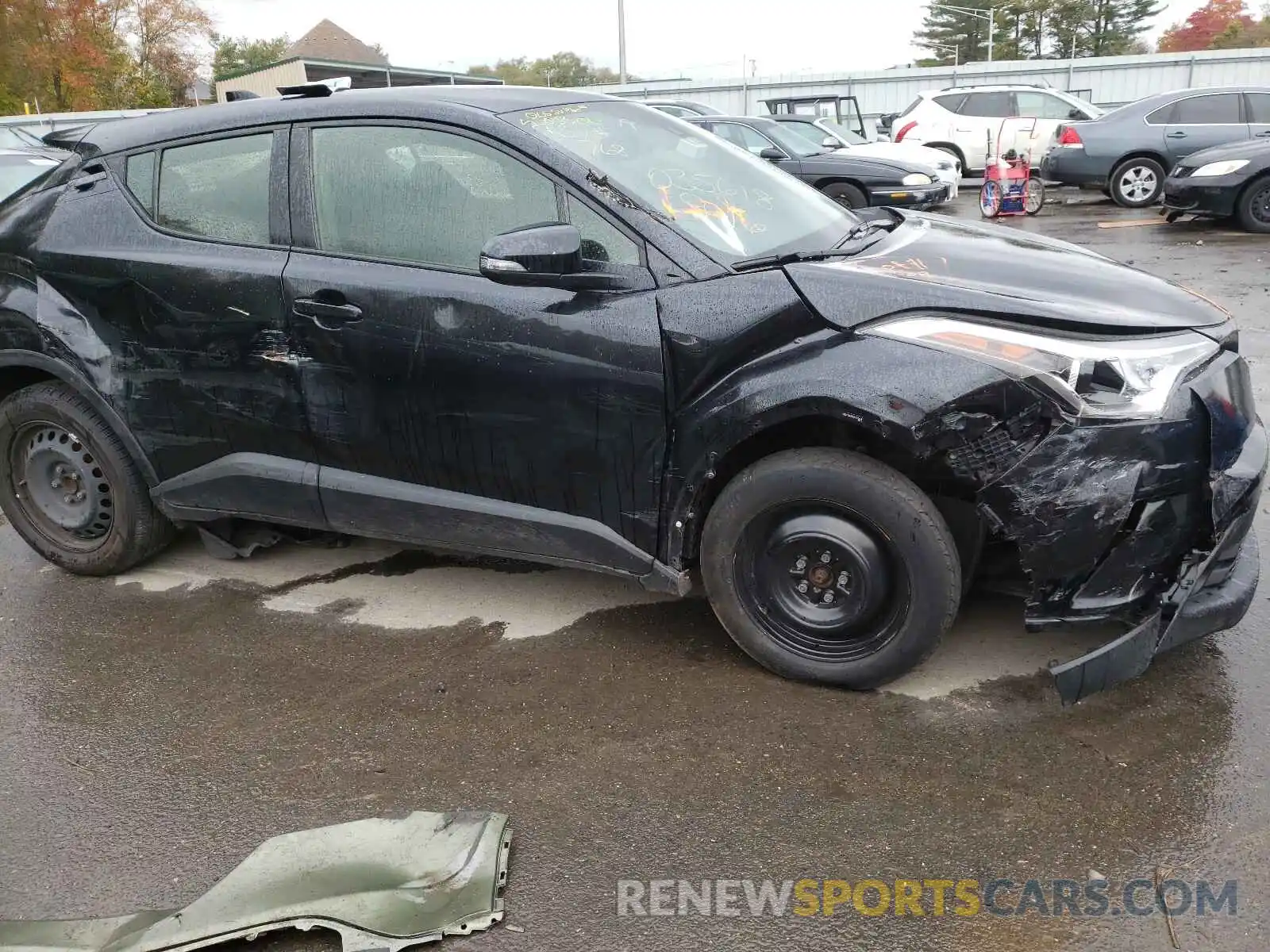 9 Photograph of a damaged car JTNKHMBX2K1035618 TOYOTA C-HR 2019