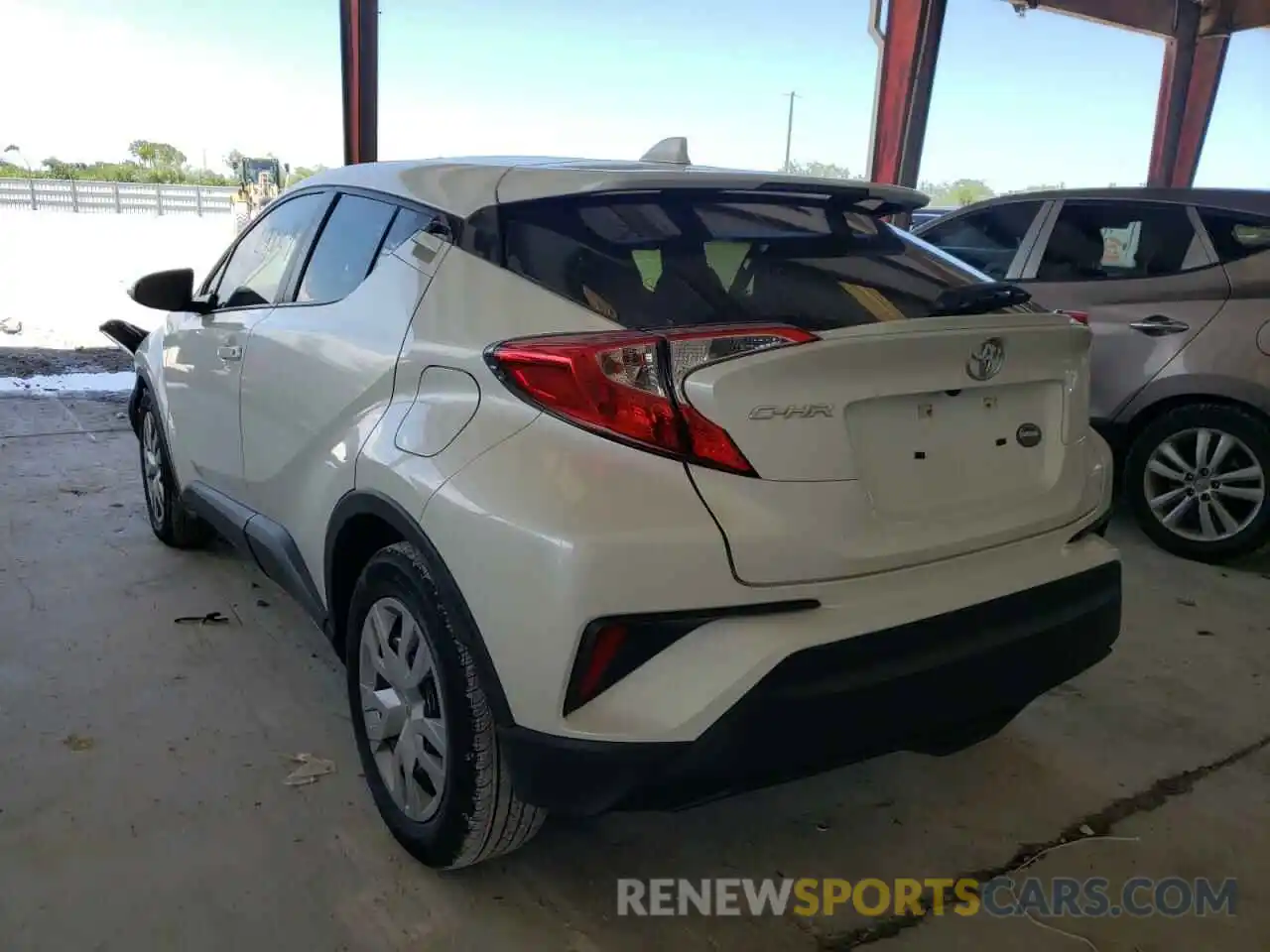 3 Photograph of a damaged car JTNKHMBX2K1035814 TOYOTA C-HR 2019