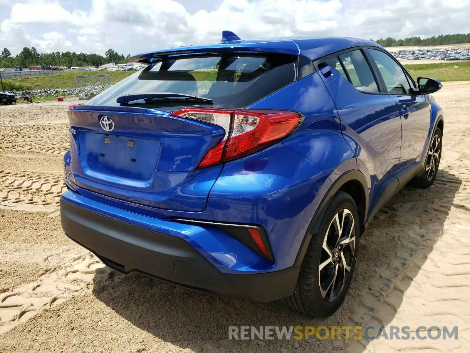 4 Photograph of a damaged car JTNKHMBX2K1036624 TOYOTA C-HR 2019