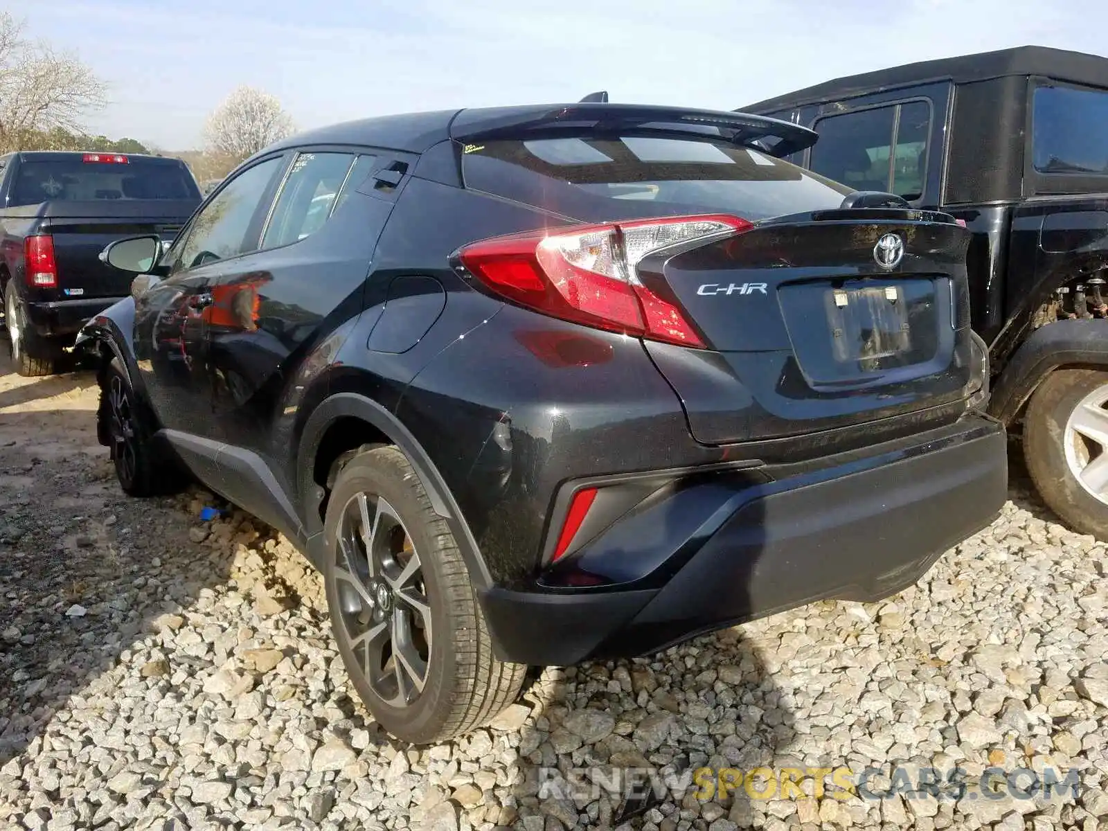 3 Photograph of a damaged car JTNKHMBX2K1037143 TOYOTA C-HR 2019