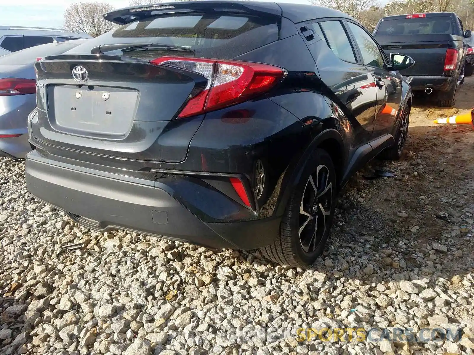 4 Photograph of a damaged car JTNKHMBX2K1037143 TOYOTA C-HR 2019