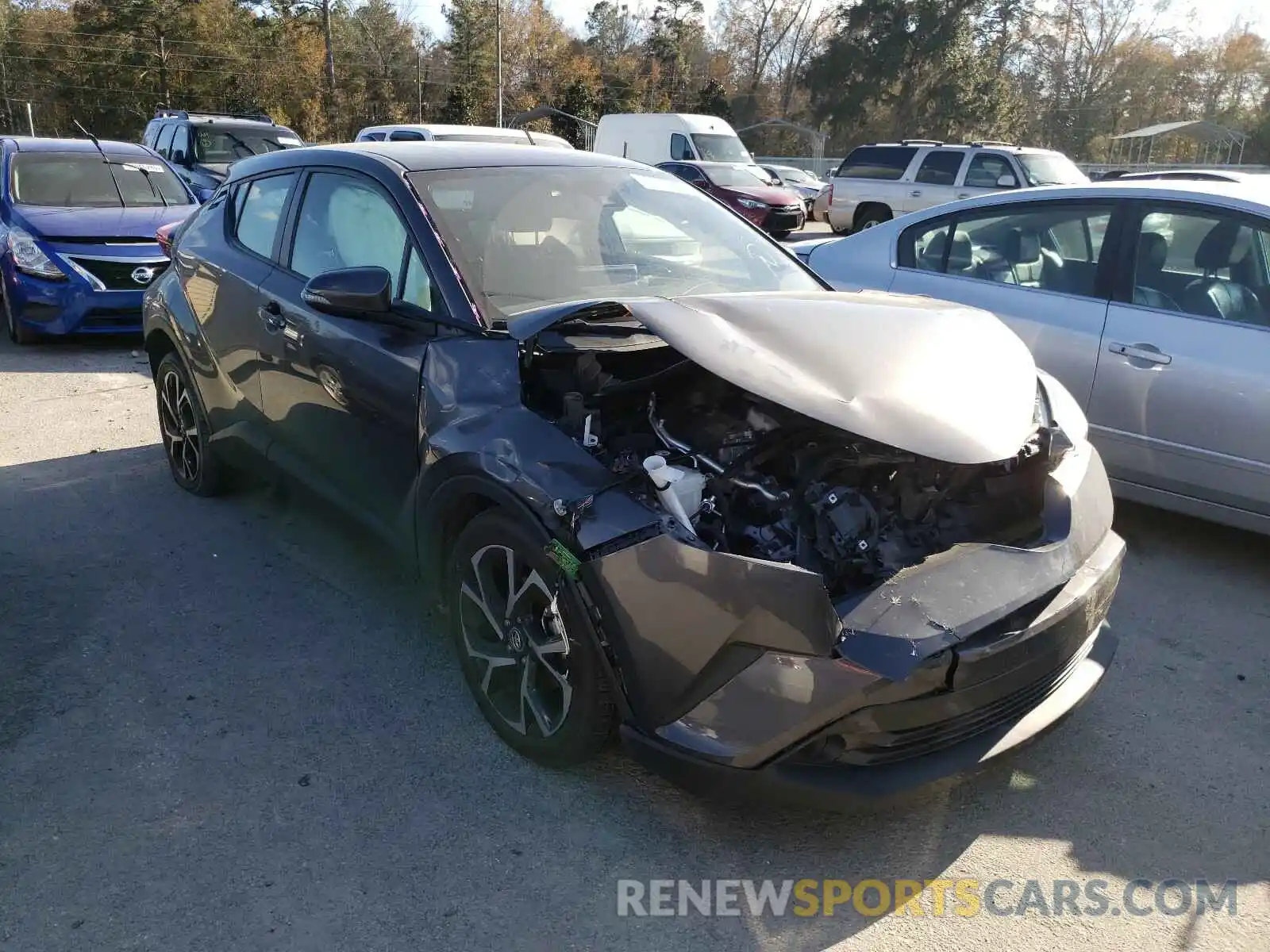 1 Photograph of a damaged car JTNKHMBX2K1037188 TOYOTA C-HR 2019