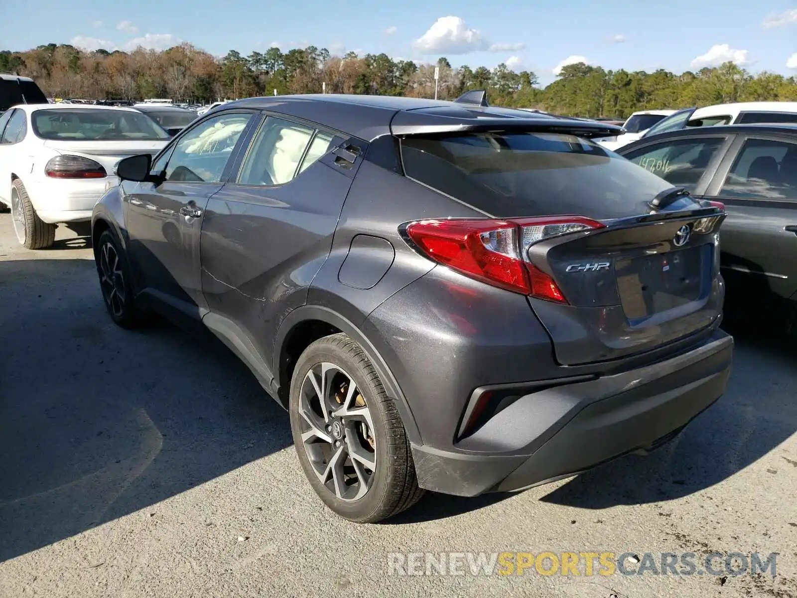 3 Photograph of a damaged car JTNKHMBX2K1037188 TOYOTA C-HR 2019