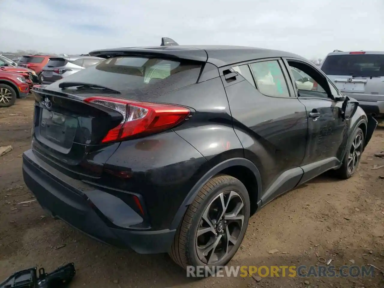 3 Photograph of a damaged car JTNKHMBX2K1037417 TOYOTA C-HR 2019