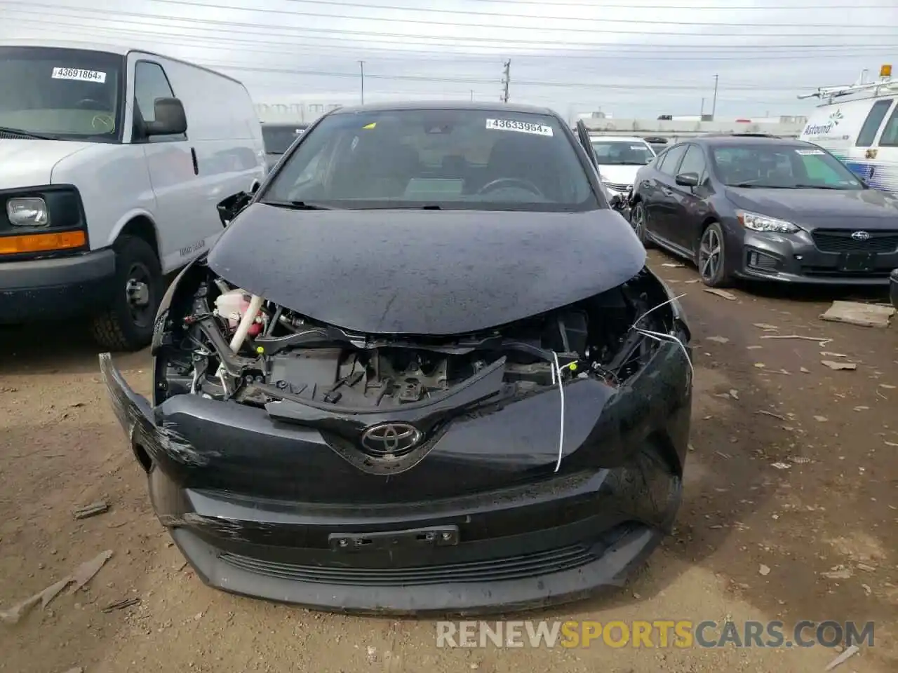 5 Photograph of a damaged car JTNKHMBX2K1037417 TOYOTA C-HR 2019