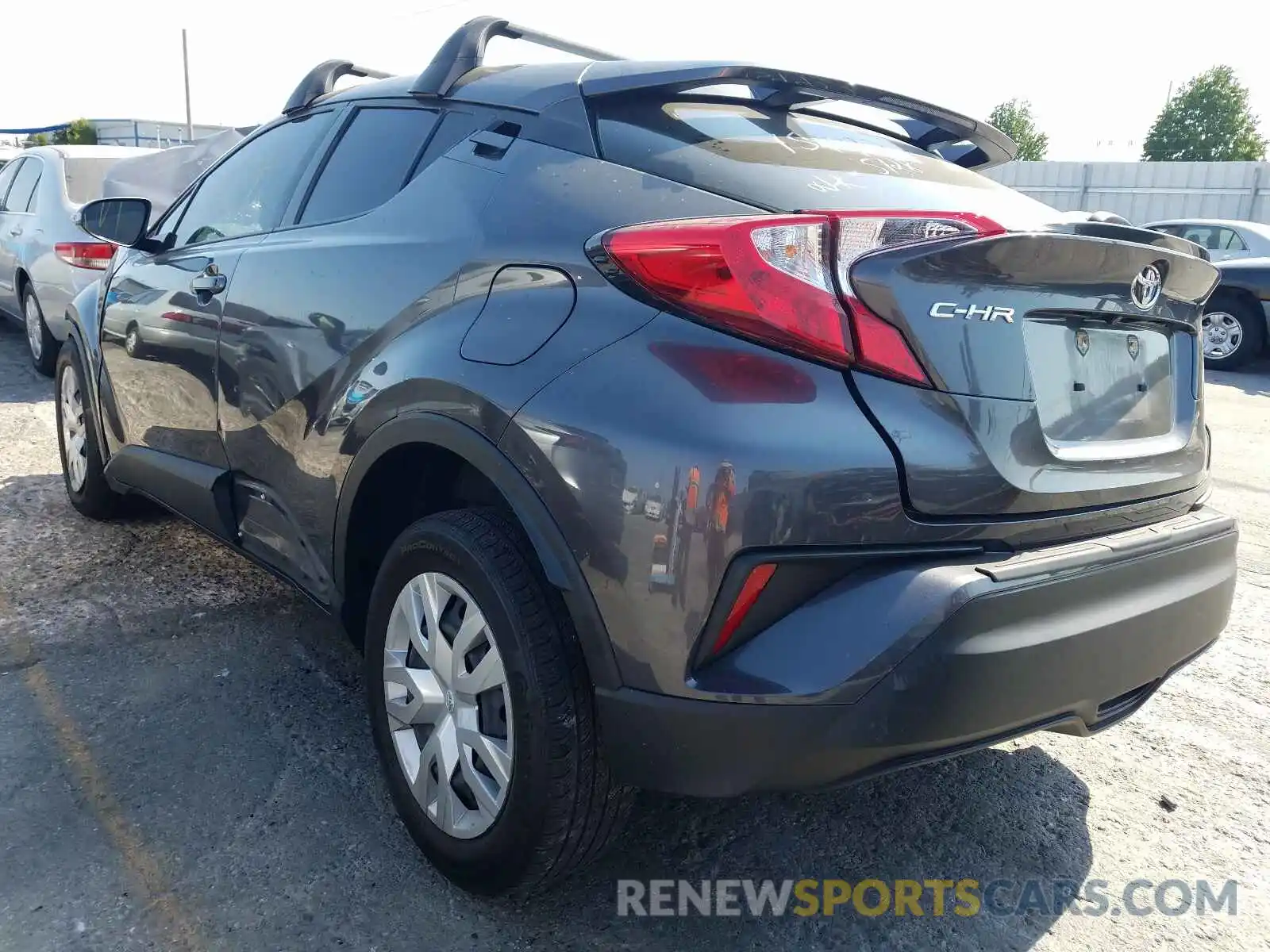 3 Photograph of a damaged car JTNKHMBX2K1039233 TOYOTA C-HR 2019