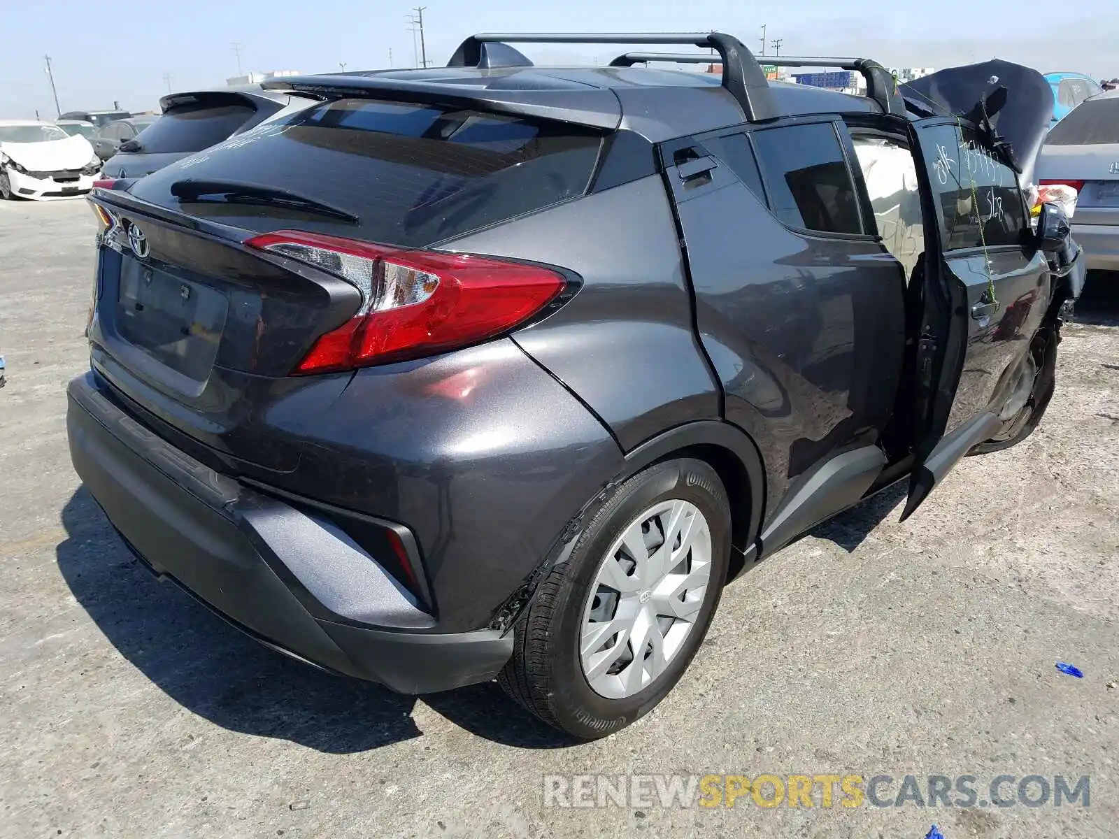 4 Photograph of a damaged car JTNKHMBX2K1039233 TOYOTA C-HR 2019