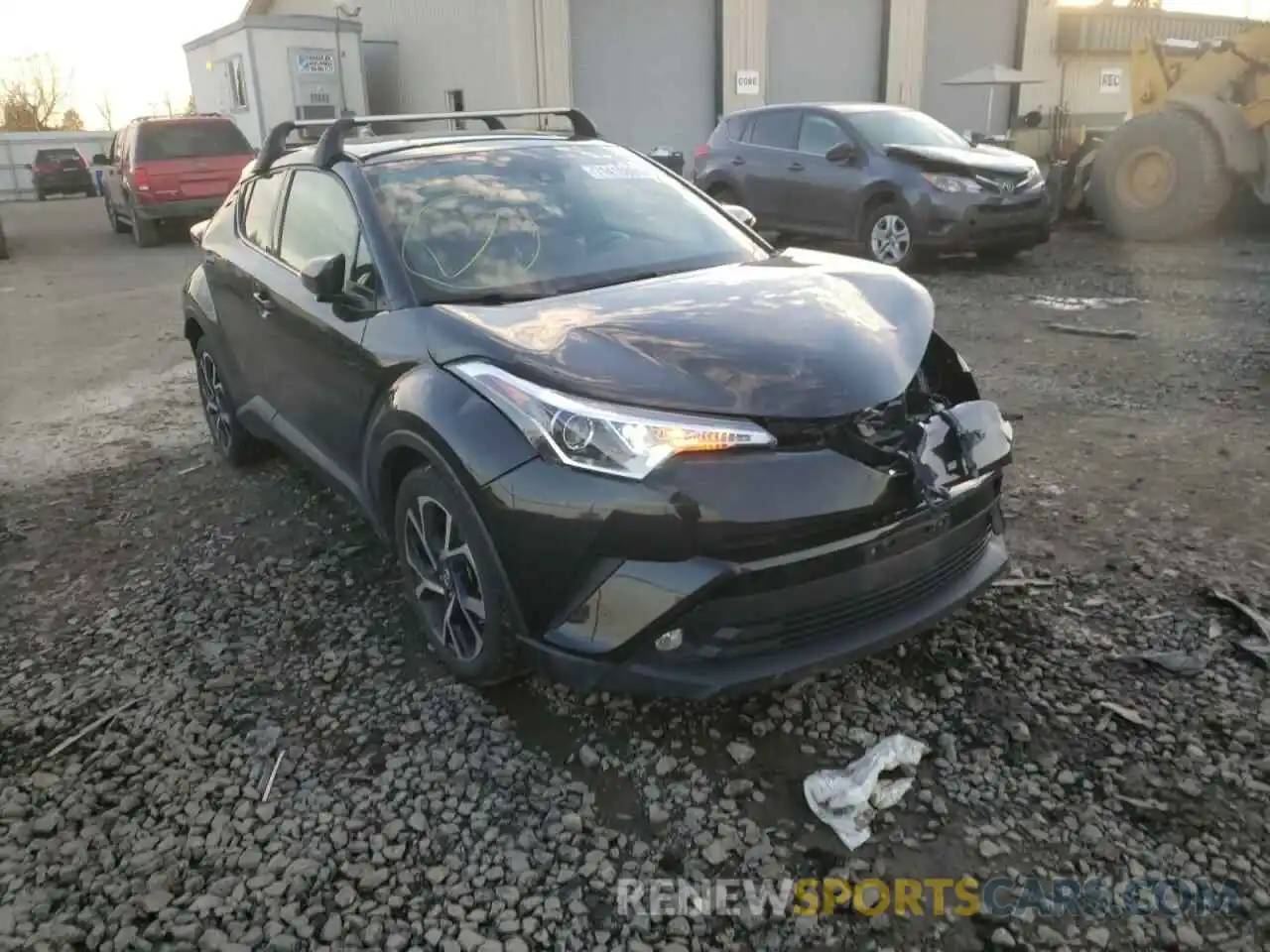 1 Photograph of a damaged car JTNKHMBX2K1040060 TOYOTA C-HR 2019