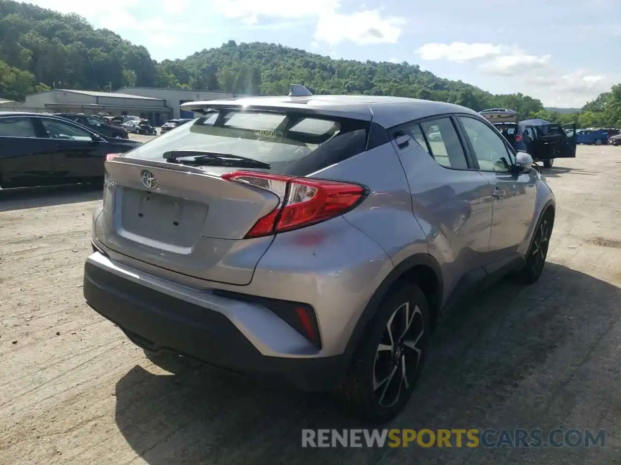 4 Photograph of a damaged car JTNKHMBX2K1042021 TOYOTA C-HR 2019