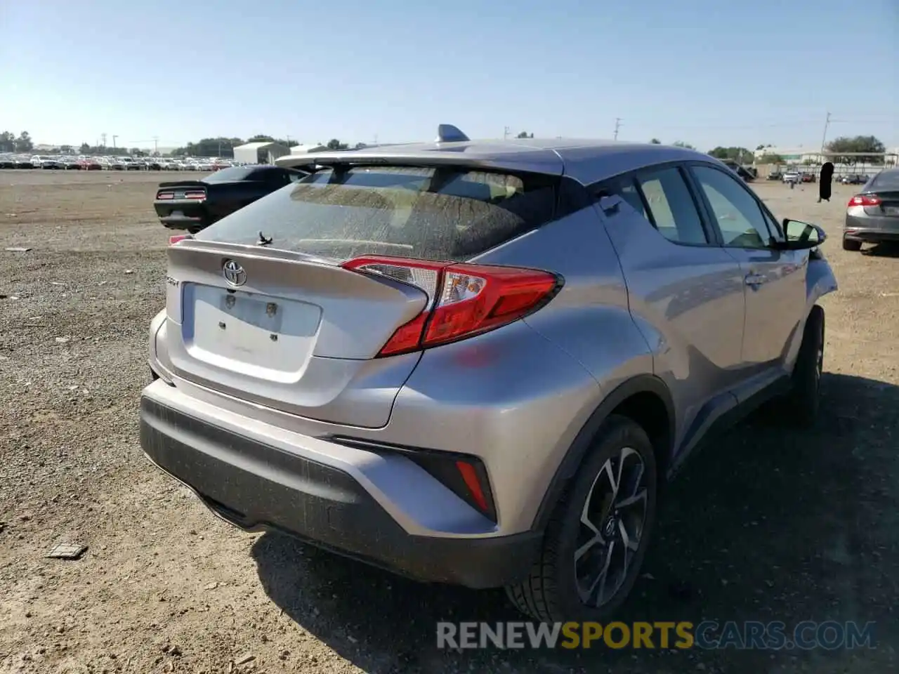 4 Photograph of a damaged car JTNKHMBX2K1042083 TOYOTA C-HR 2019