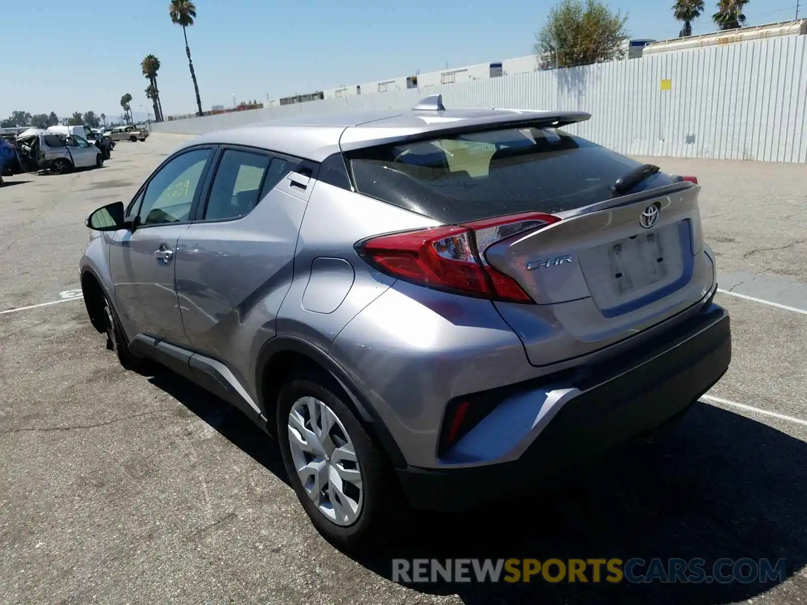 3 Photograph of a damaged car JTNKHMBX2K1042486 TOYOTA C-HR 2019