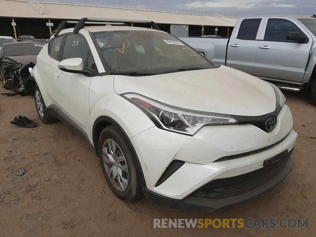 1 Photograph of a damaged car JTNKHMBX2K1042780 TOYOTA C-HR 2019